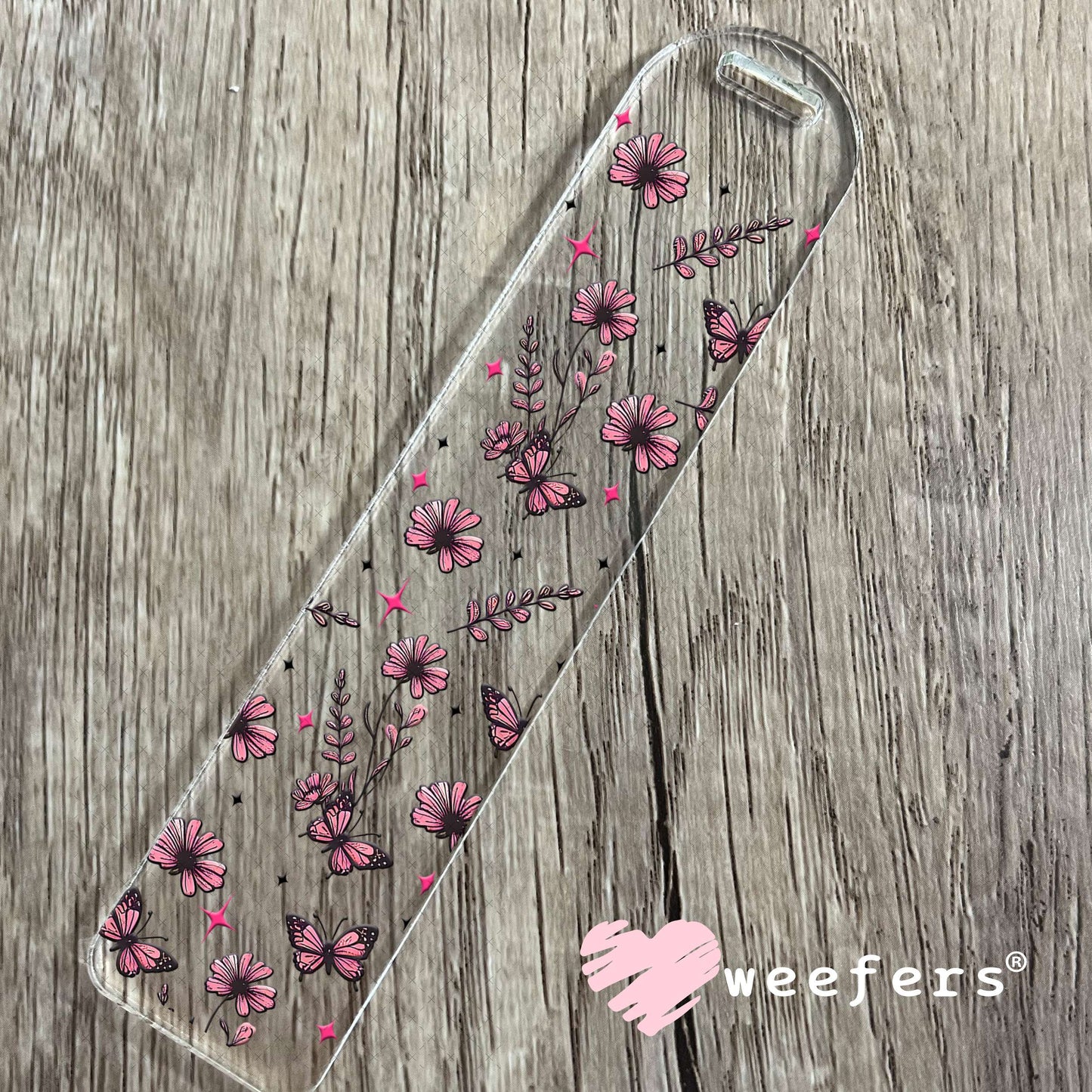 I Like Books More Than I Like People Sidekick UV DTF Cup Wrap - Weefers Exclusive Bookmark Weefers