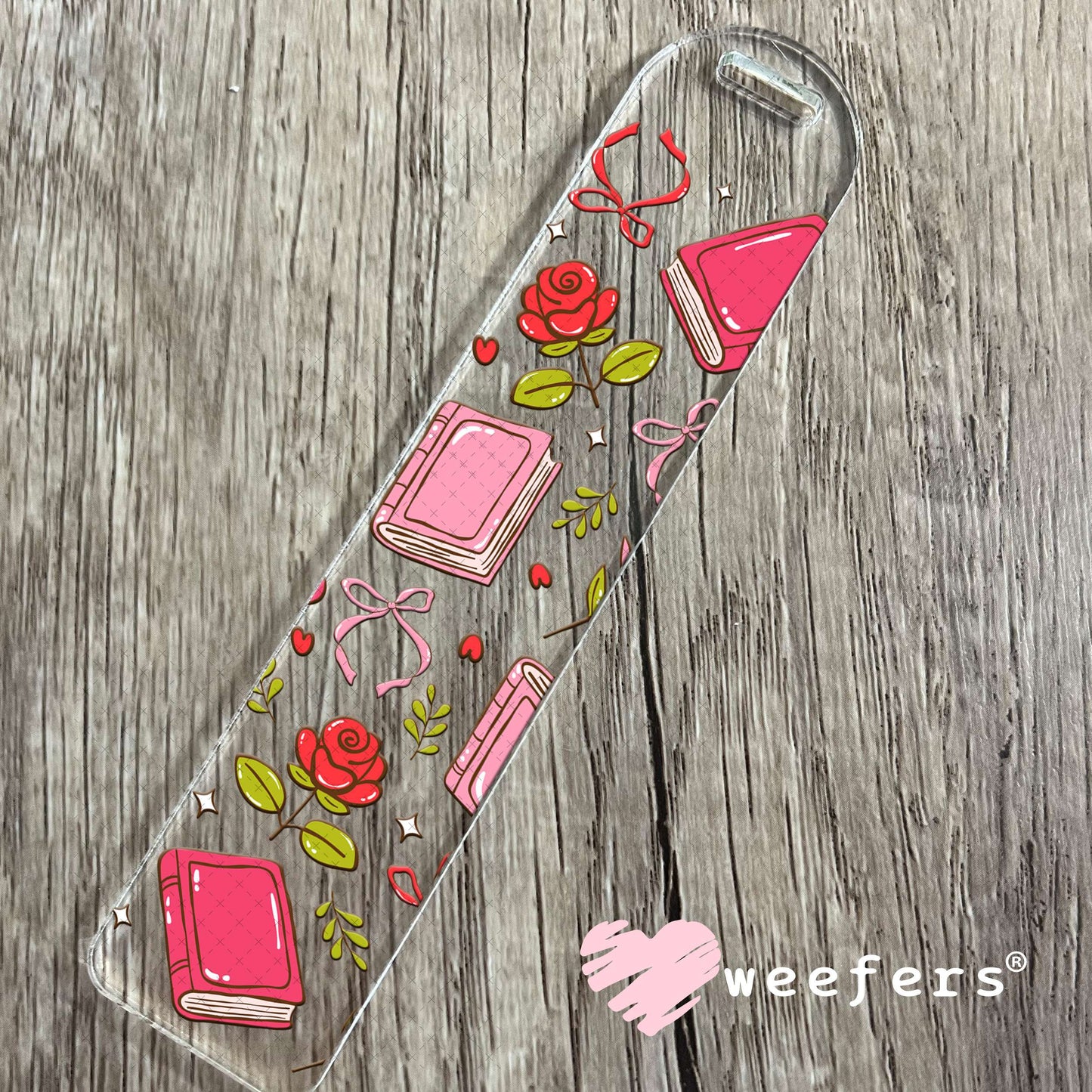 UV DTF Cup Wrap – Romance Book Lover Bookmark Weefers