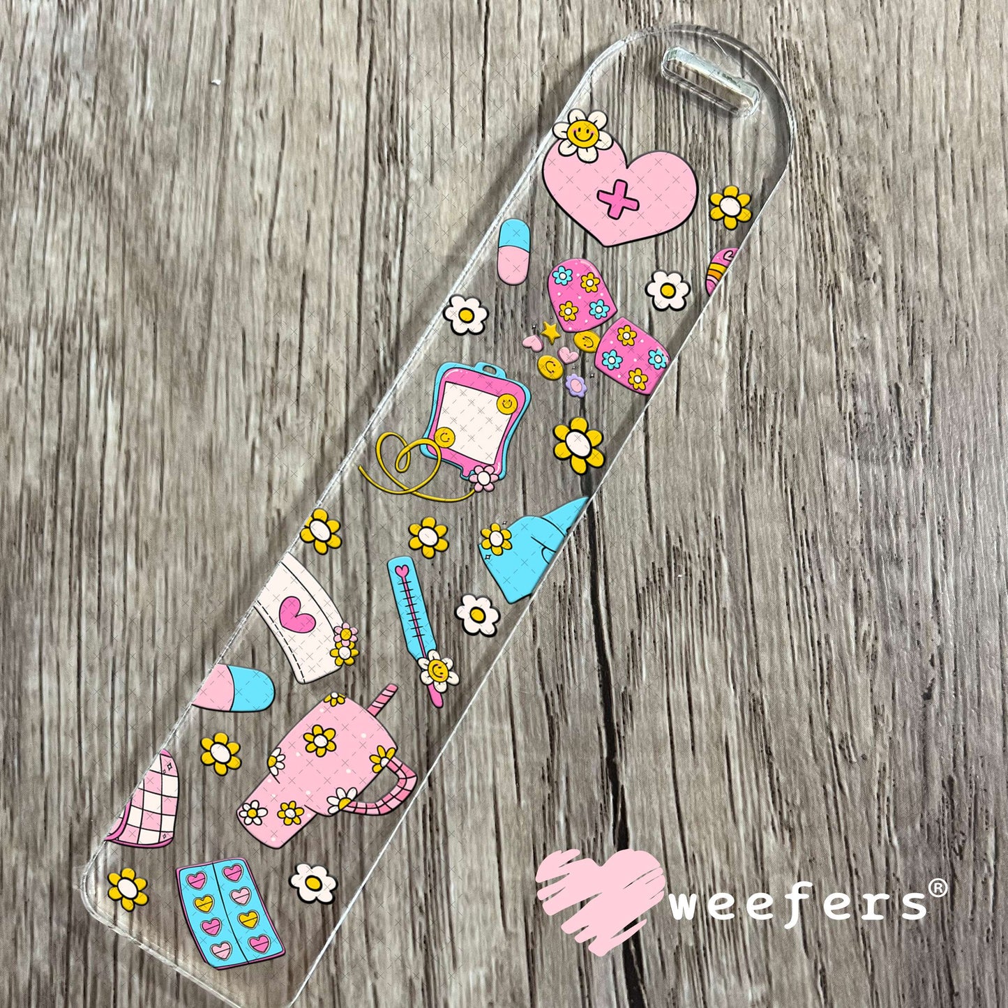 UV DTF Cup Wrap – Nurse Daily Vibes Bookmark Weefers
