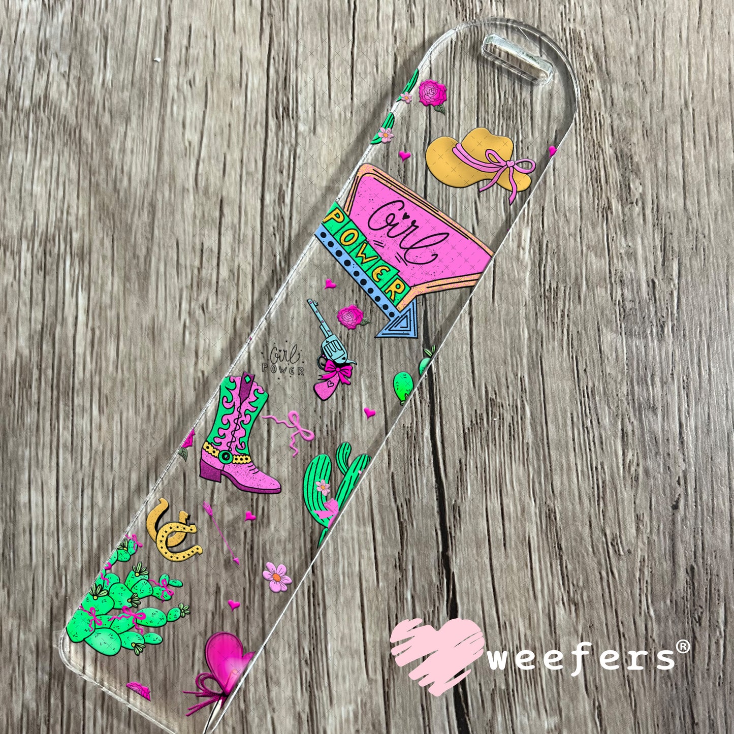 UV DTF Cup Wrap – Western Girl Power Bookmark Weefers
