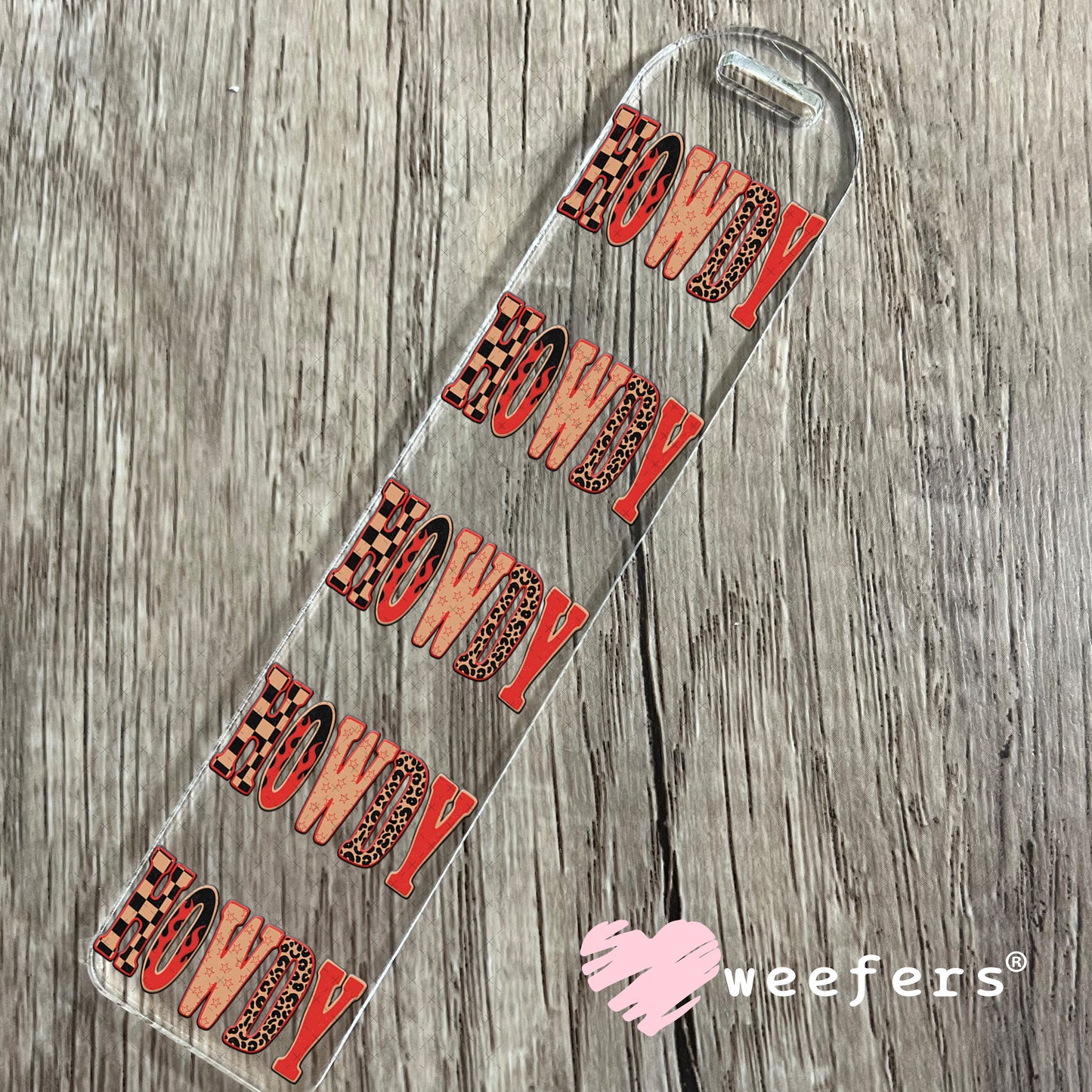 UV DTF Cup Wrap – Howdy Bookmark Weefers