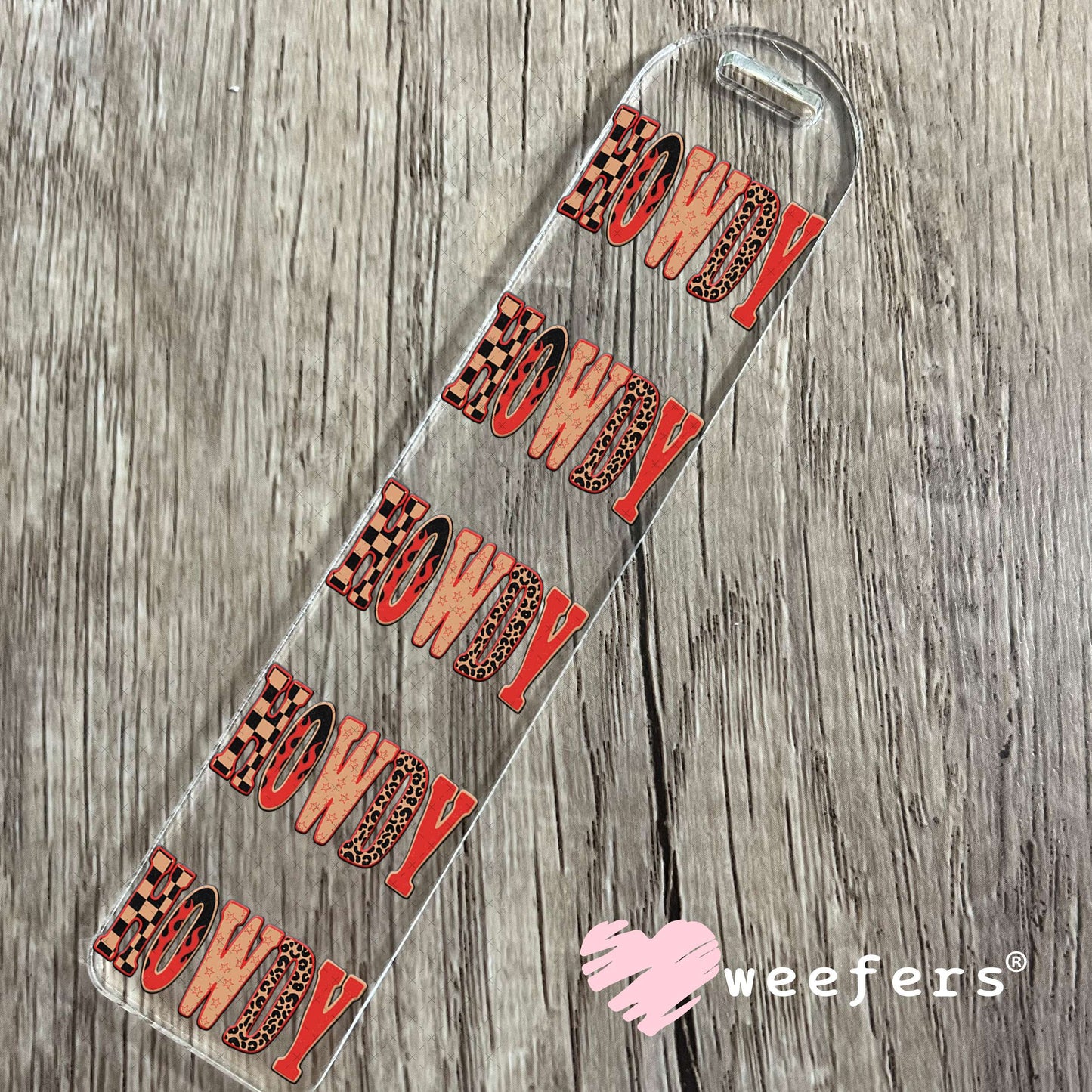 UV DTF Cup Wrap – Howdy Bookmark Weefers