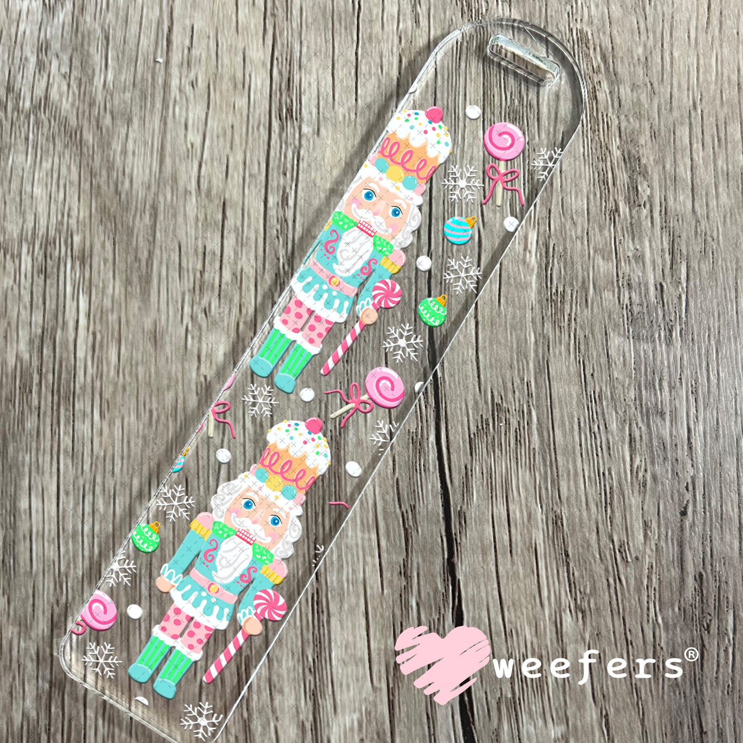 UV DTF Cup Wrap – Christmas Nutcracker Bookmark Weefers