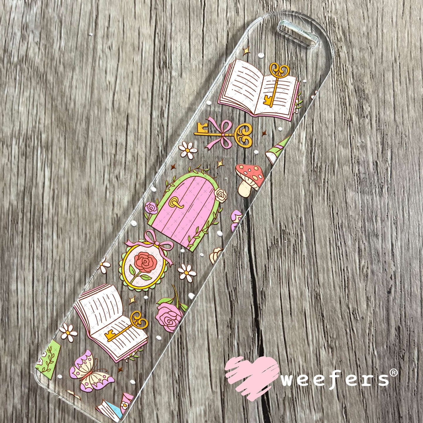 UV DTF Cup Wrap – Book Lover Tea Time Bookmark Weefers