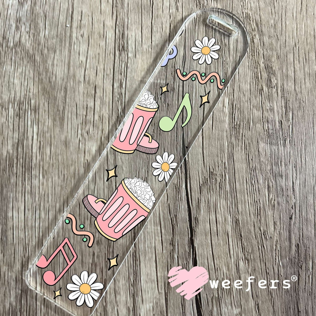 What's That I'm Tuning Out Your Trash Opinion UV DTF Cup Wrap Bookmark Weefers