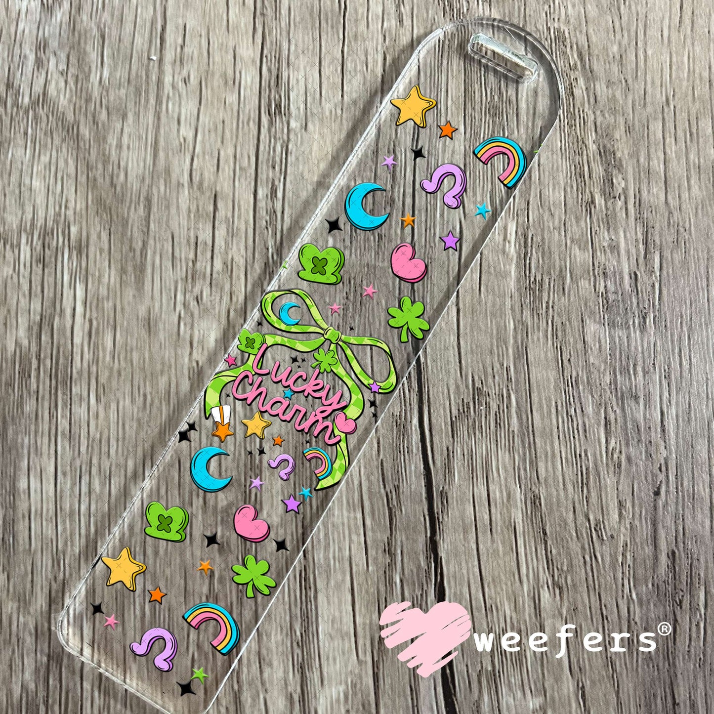 UV DTF Cup Wrap – Lucky Charm St. Patricks Bookmark Weefers