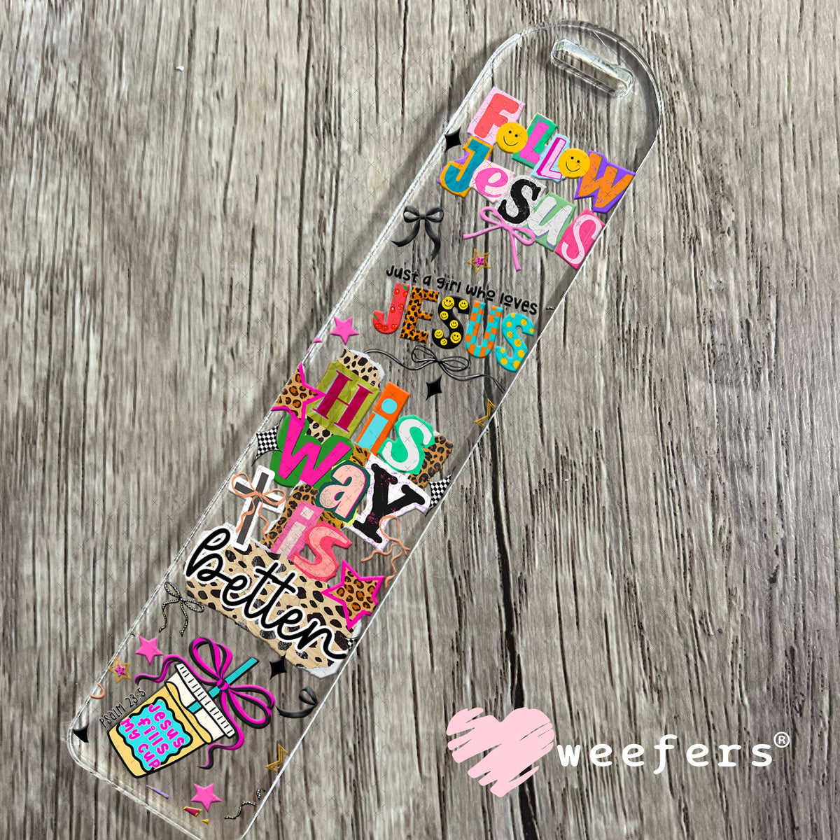 UV DTF Cup Wrap – His Way is Better - Weefers® Exclusive Bookmark Weefers