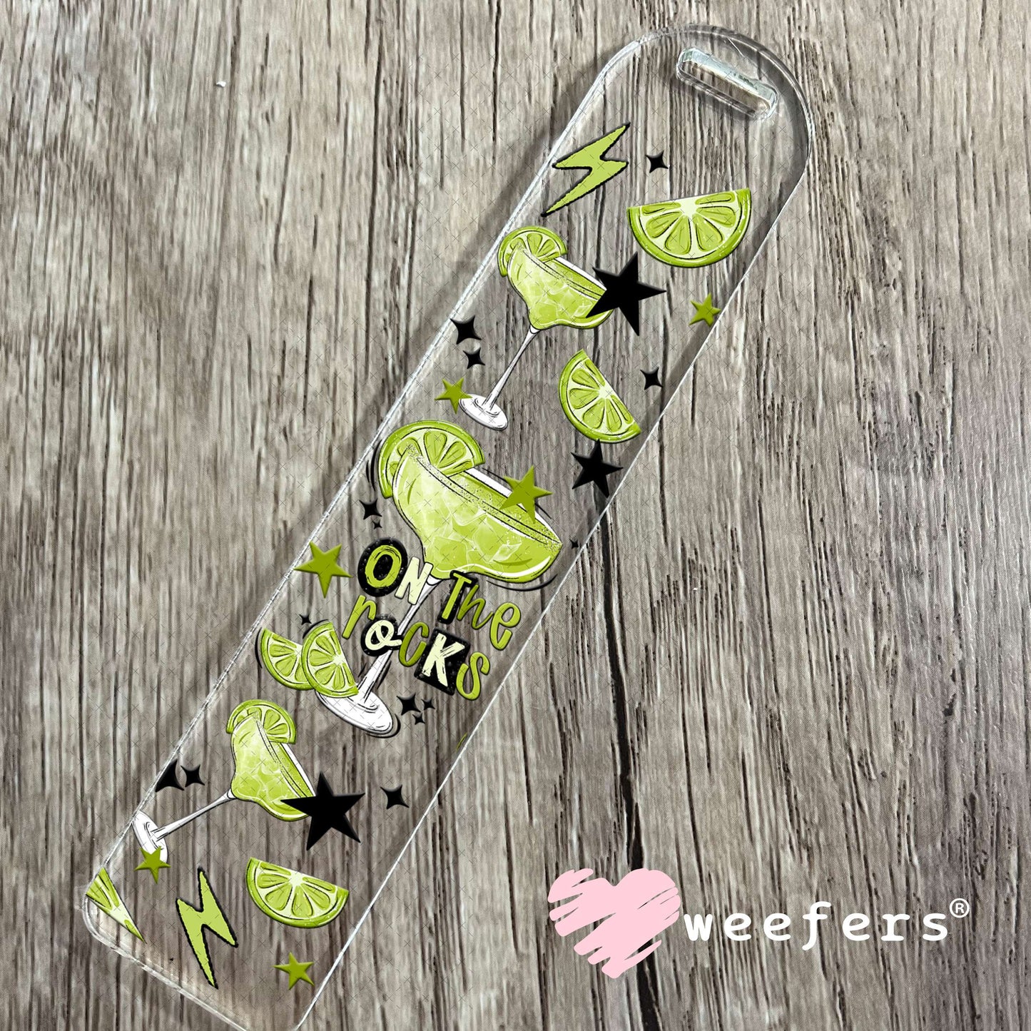 UV DTF Cup Wrap – On the Rocks Margarita Bookmark Weefers