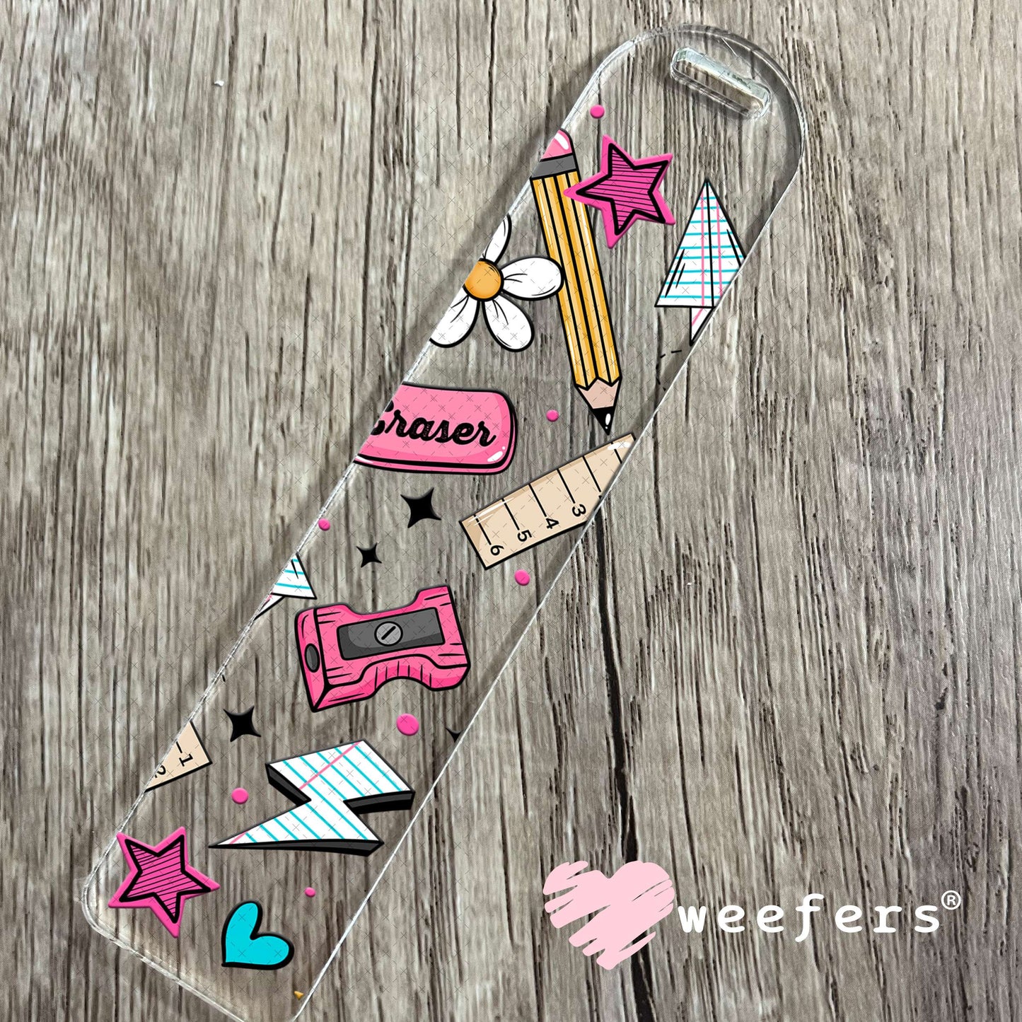 UV DTF Cup Wrap – Teacher Life Bookmark Weefers