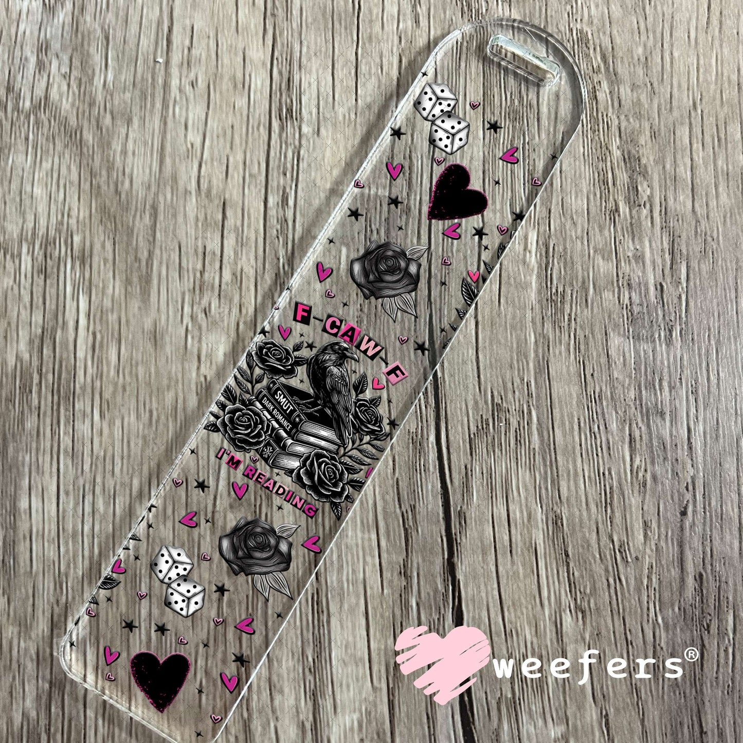 UV DTF Cup Wrap – F-Caw-F I'm Reading - Weefers Exclusive Bookmark Weefers