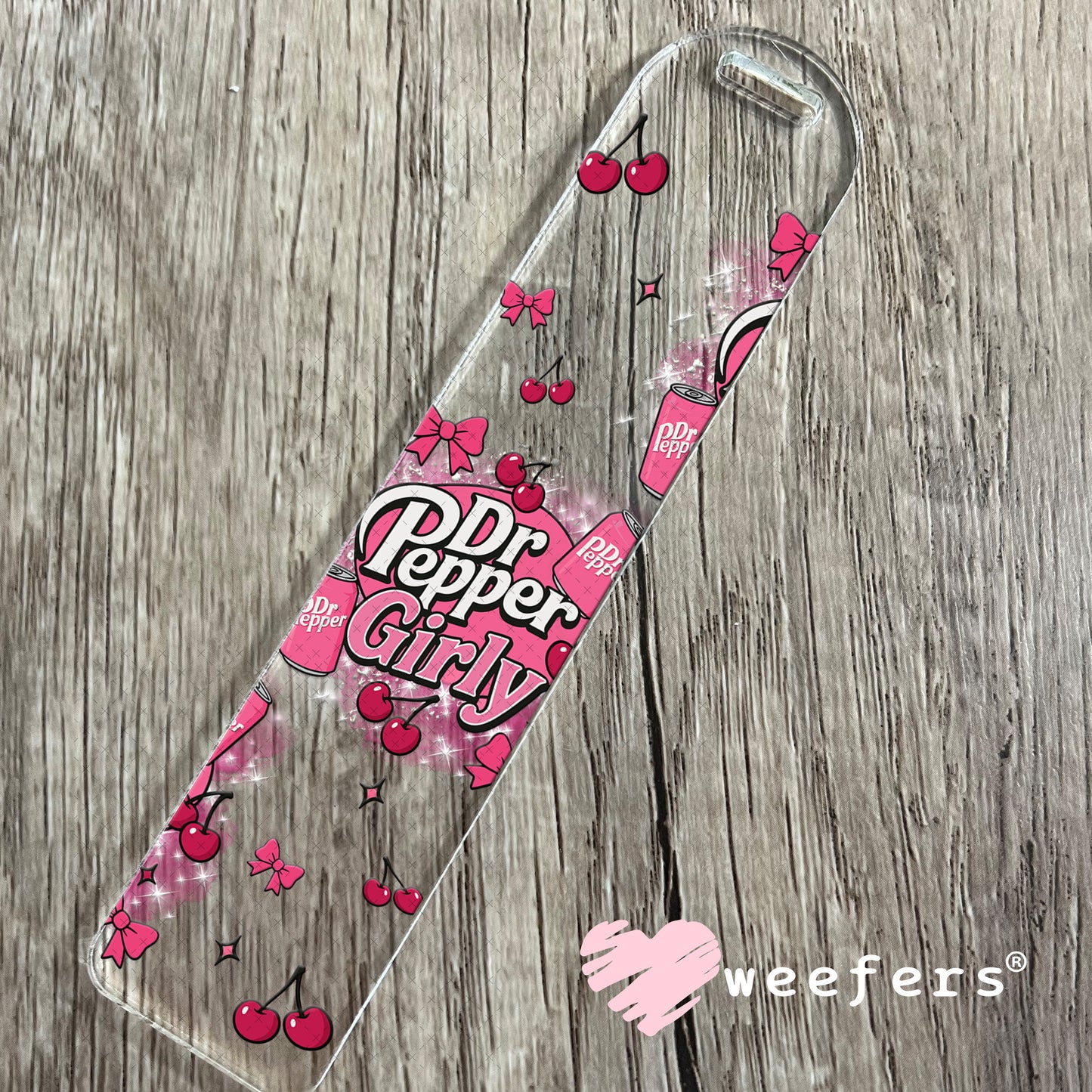 UV DTF Cup Wrap – Dr Pepper Girly Bookmark Weefers