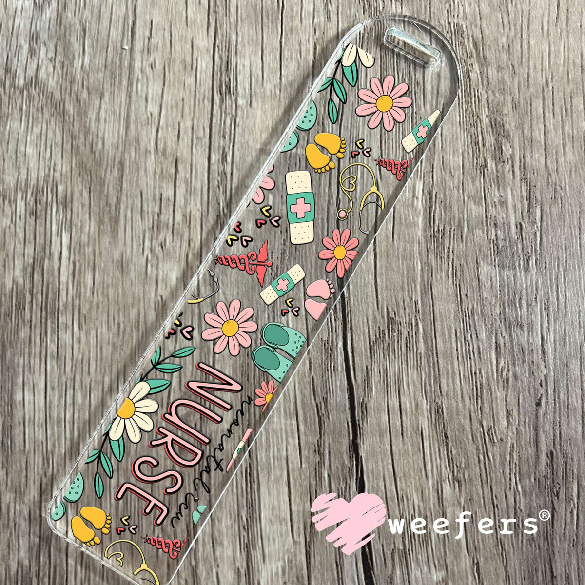 Neonatal ICU Nurse UV DTF Cup Wrap Bookmark Weefers