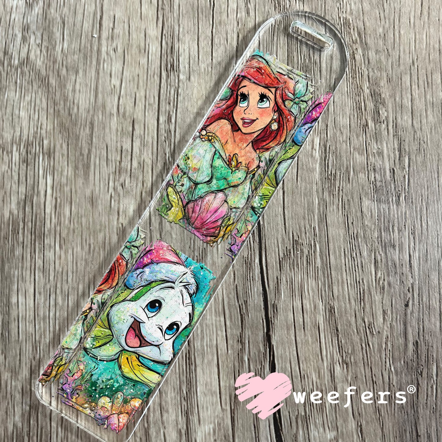UV DTF Cup Wrap – Mermaid Bookmark Weefers