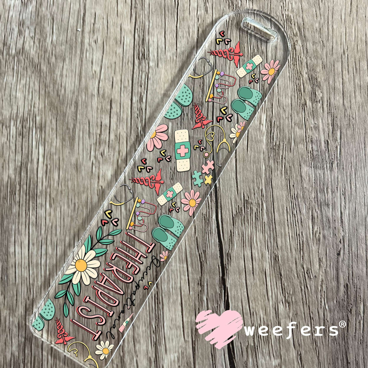 Occupational Therapist UV DTF Cup Wrap Bookmark Weefers
