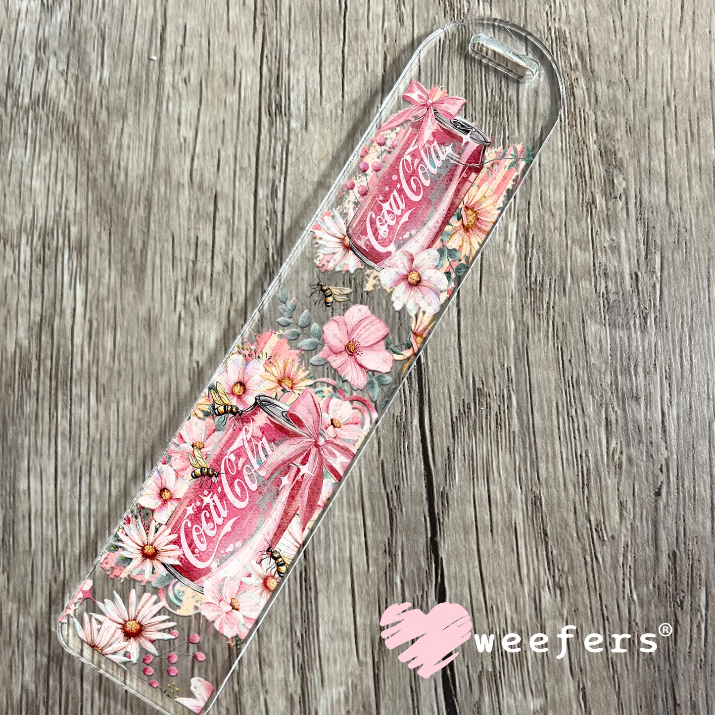UV DTF Cup Wrap – Cola Floral Soda Bookmark Weefers