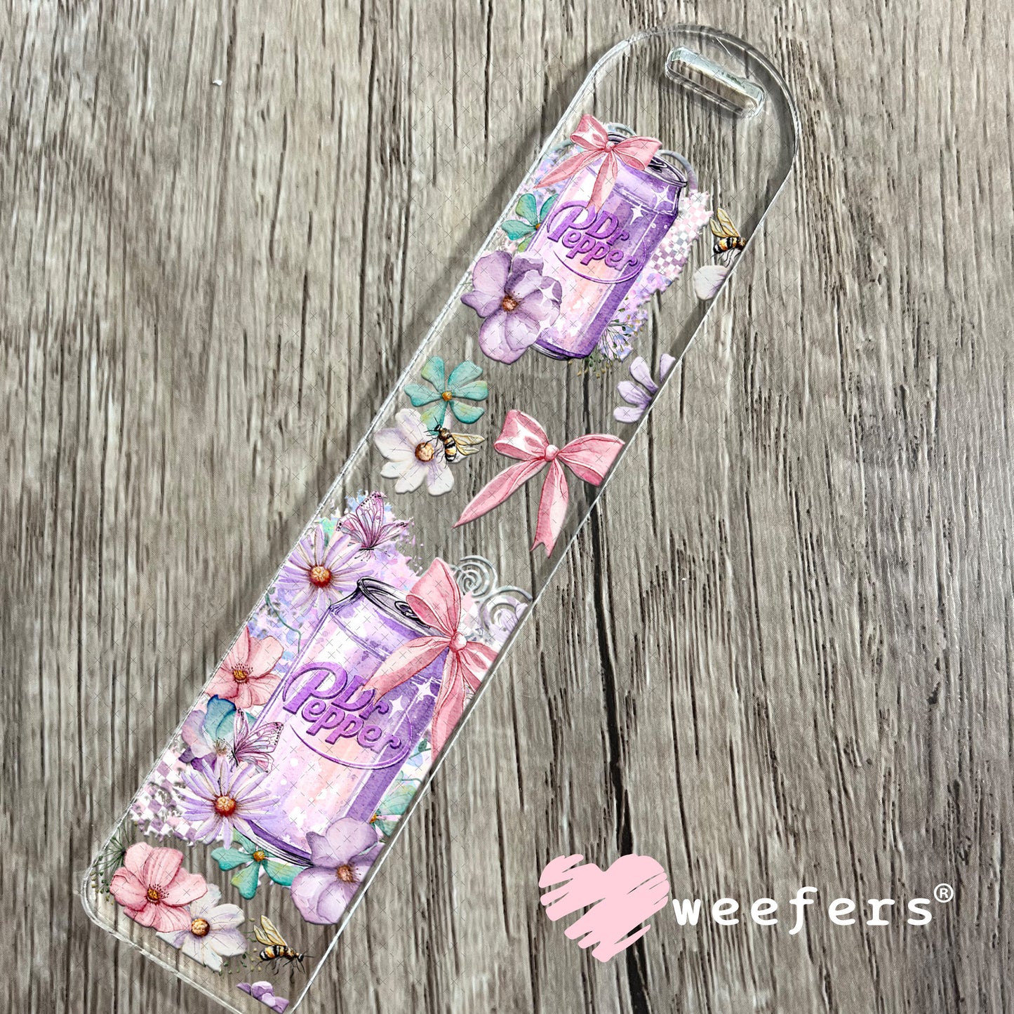 UV DTF Cup Wrap – Dr Soda Floral Soda Bookmark Weefers