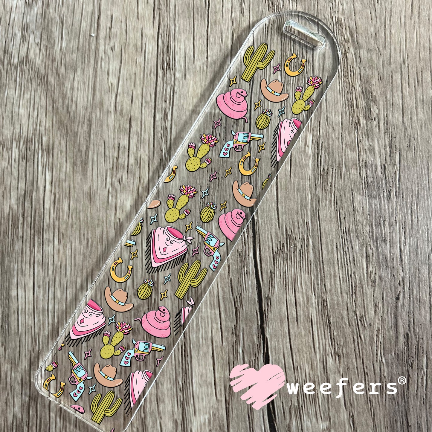 Cowgirl Things UV DTF Cup Wrap Bookmark Weefers