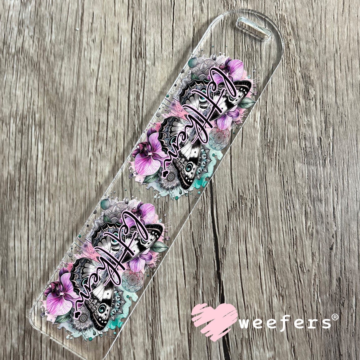 UV DTF Cup Wrap – Purple Let Them Bookmark Weefers