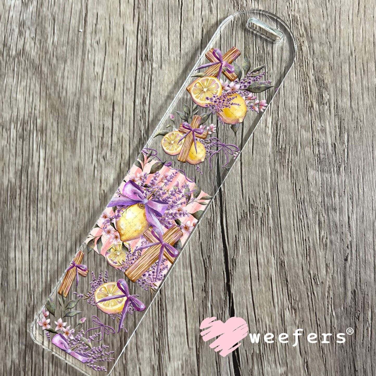 UV DTF Cup Wrap – Zesty Lemon Cross Bookmark Weefers