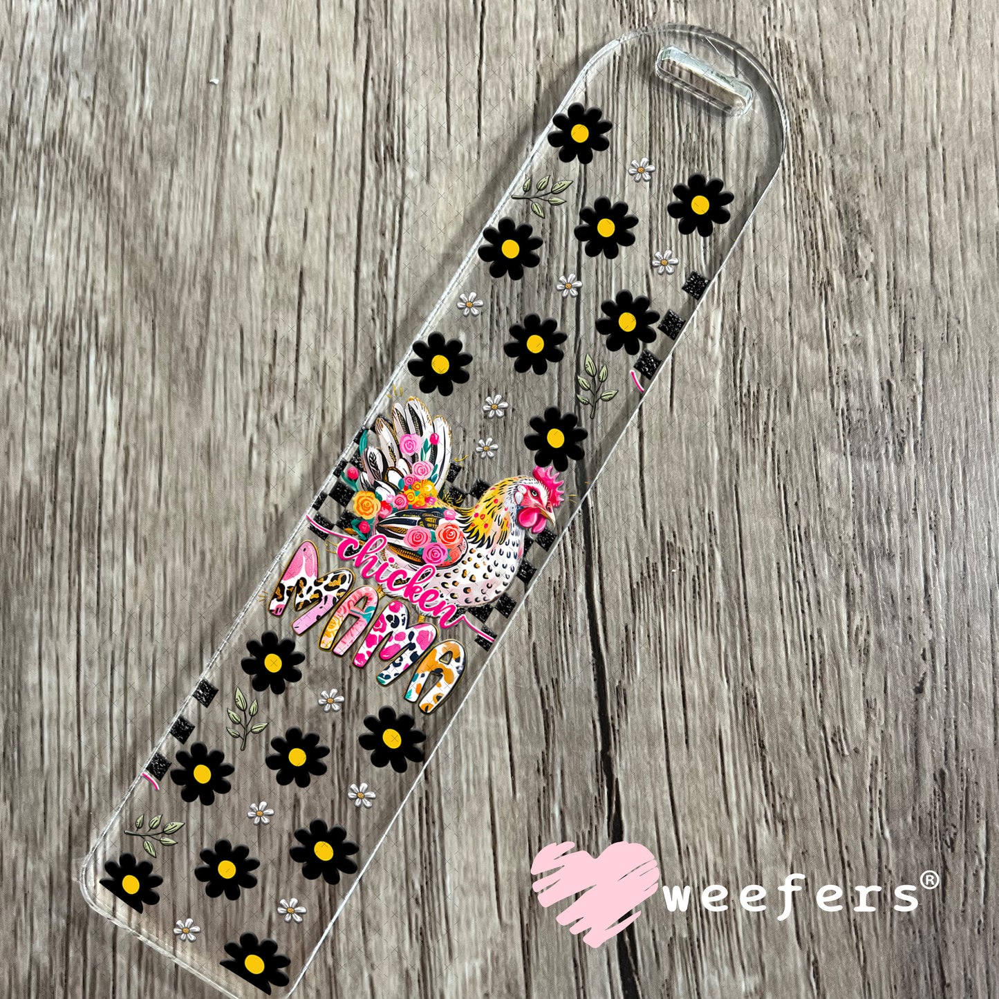 UV DTF Cup Wrap – Chicken Mama - Weefers® Exclusive Bookmark Weefers