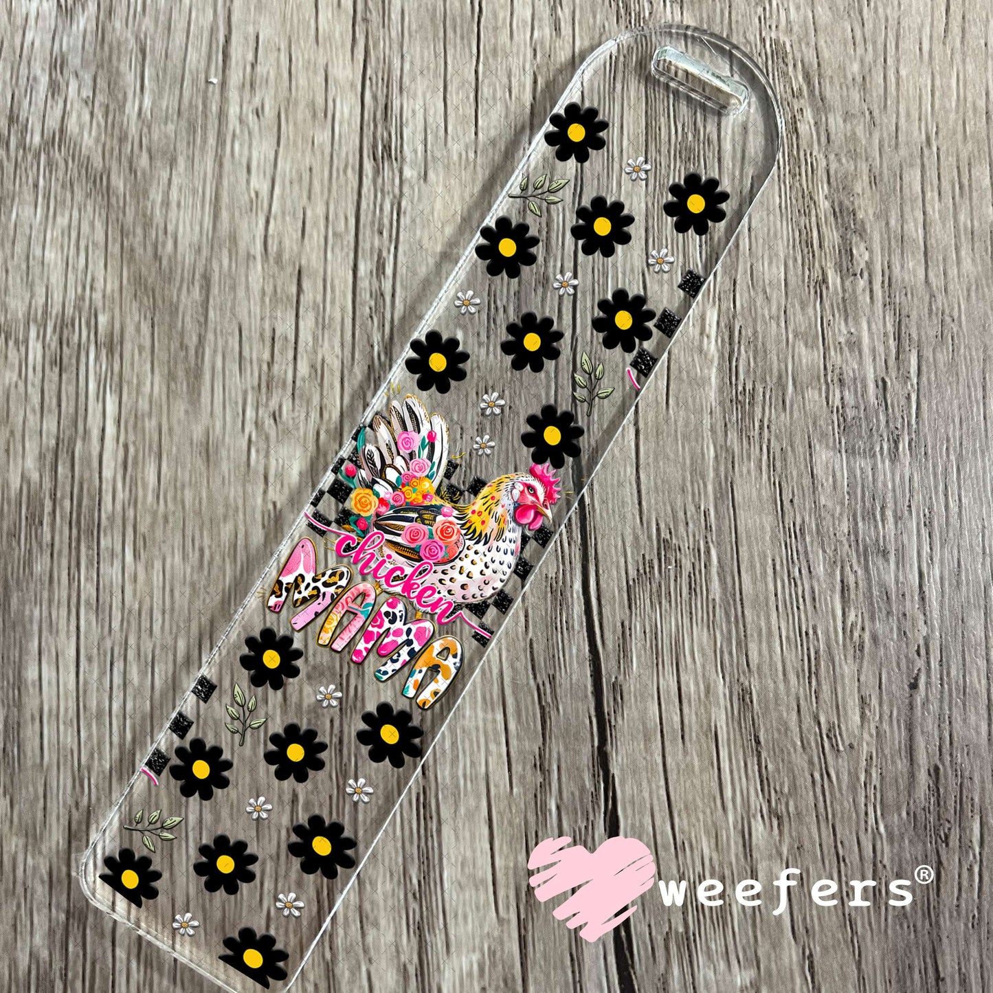 UV DTF Cup Wrap – Chicken Mama - Weefers® Exclusive Bookmark Weefers