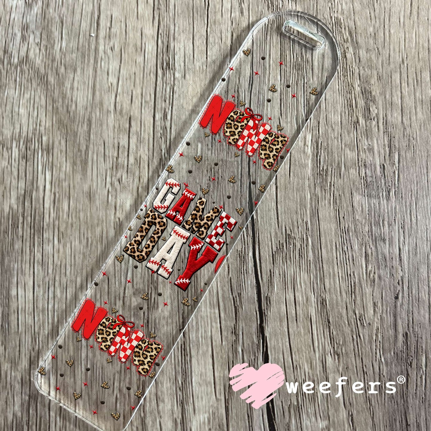 UV DTF Cup Wrap – Game Day Nana Baseball - Weefers Exclusive Bookmark Weefers