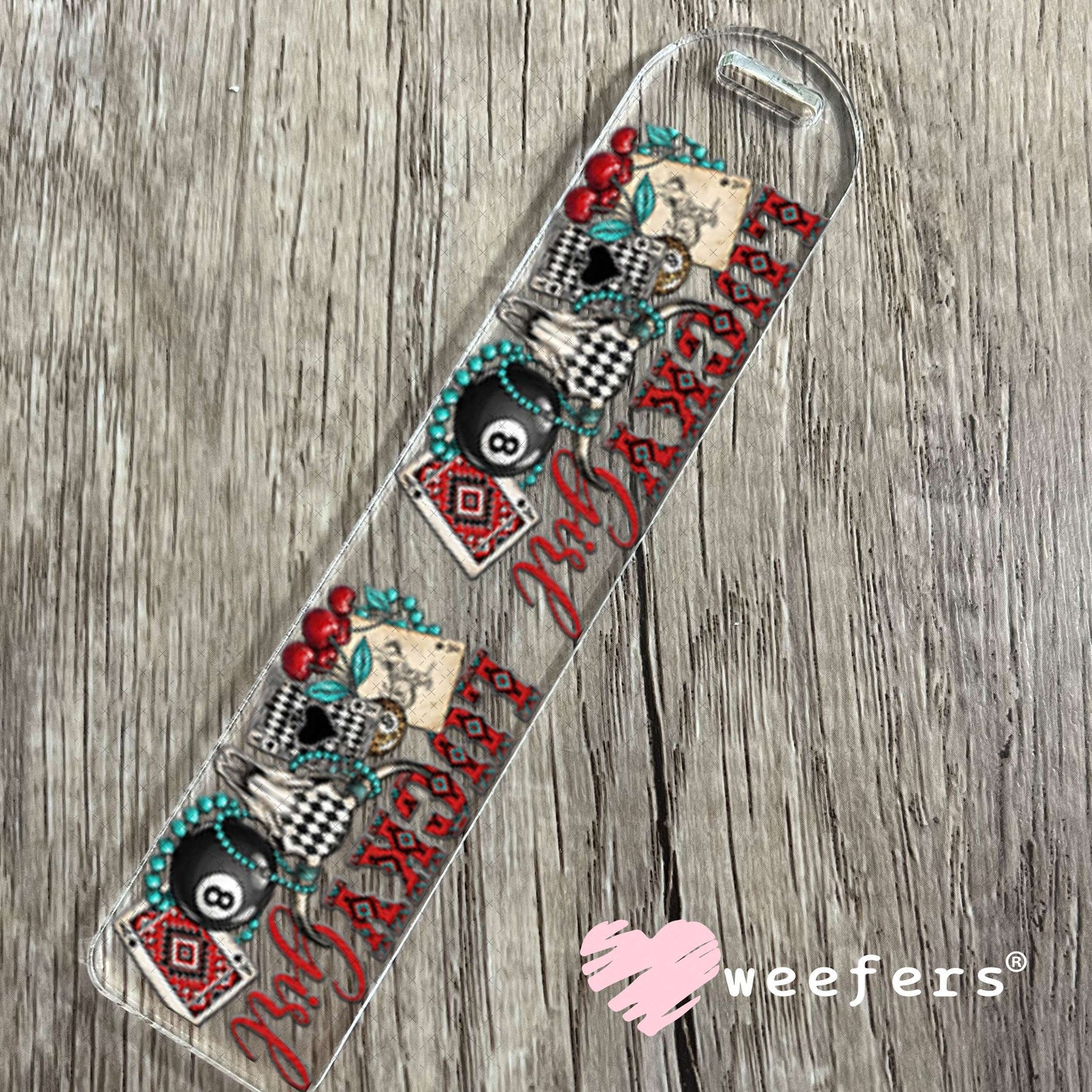 UV DTF Cup Wrap – Lucky Girl Bookmark Weefers