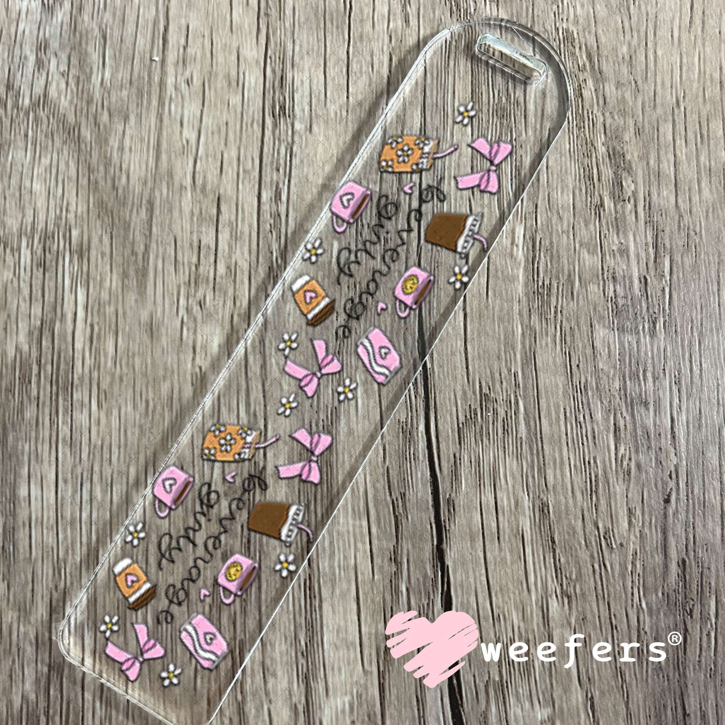 UV DTF Cup Wrap – Beverage Girly Bookmark Weefers