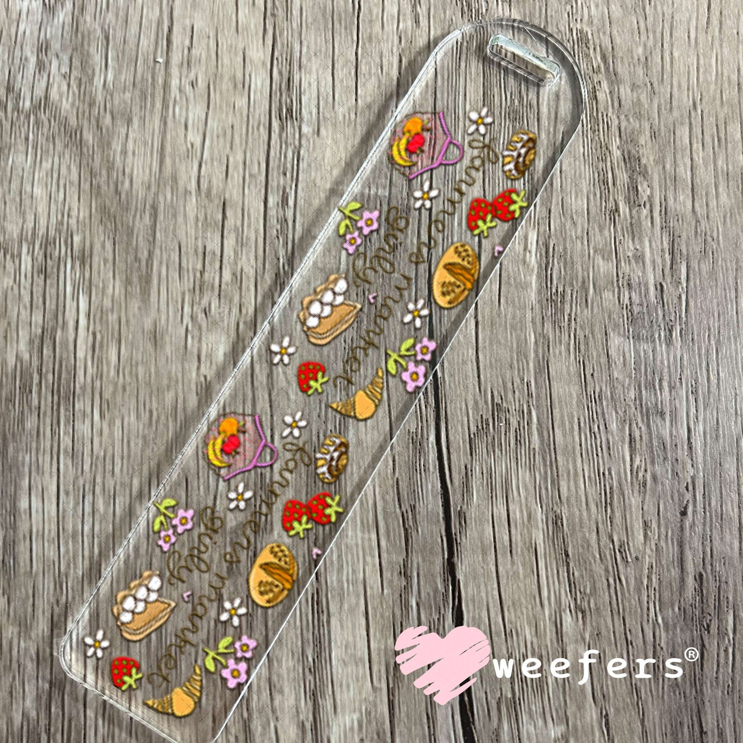 UV DTF Cup Wrap – Farmers Market Girly Bookmark Weefers