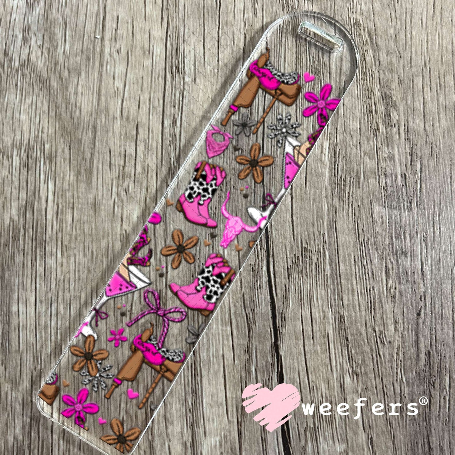 UV DTF Cup Wrap – Western Boots and Martinis Bookmark Weefers