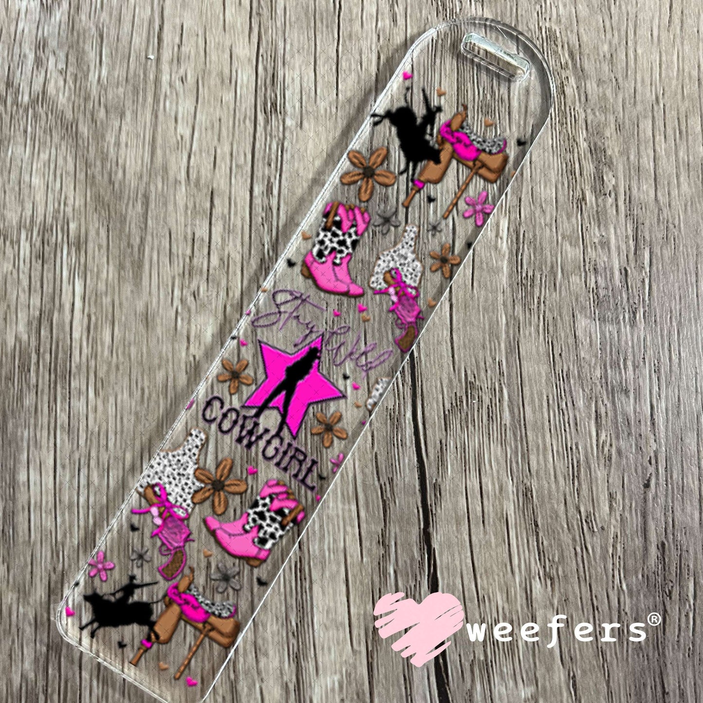 UV DTF Cup Wrap – Stay Well Cowgirls Bookmark Weefers