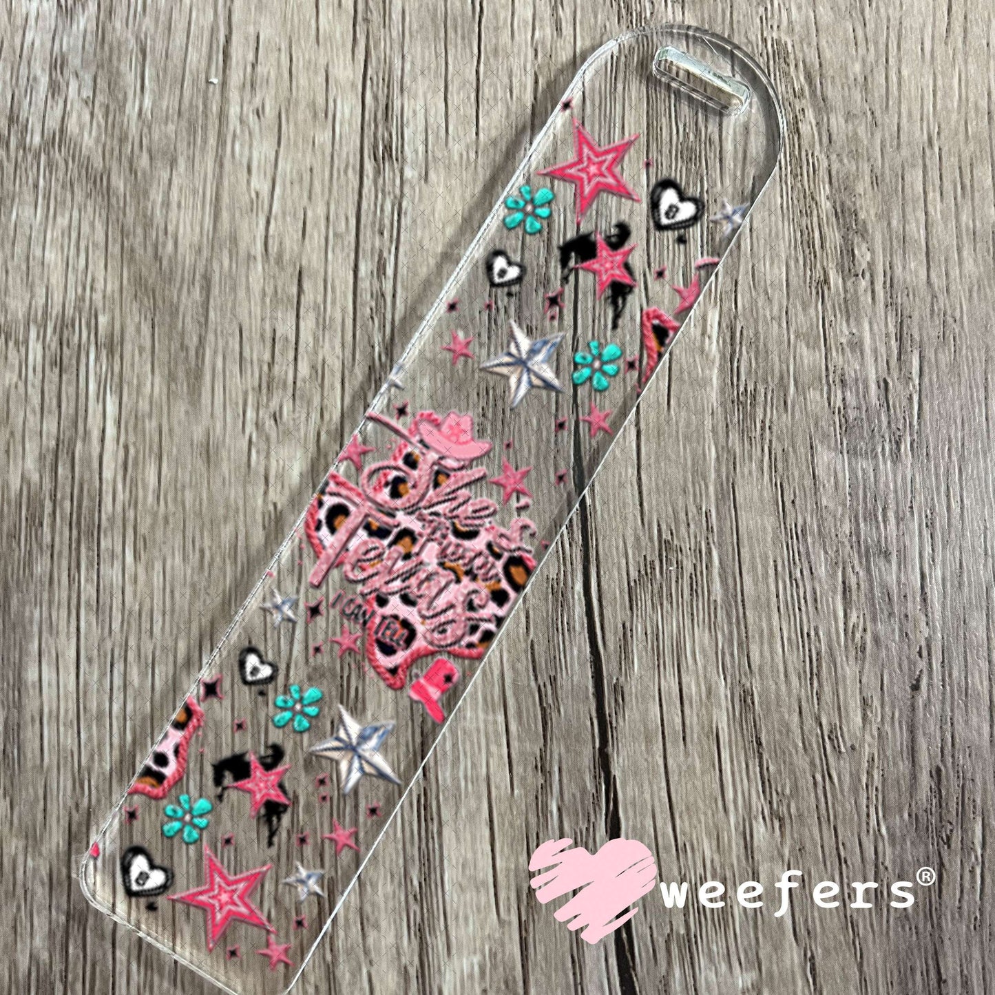 UV DTF Cup Wrap – She's From Texas I can Tell - Weefers® Exclusive Weefers