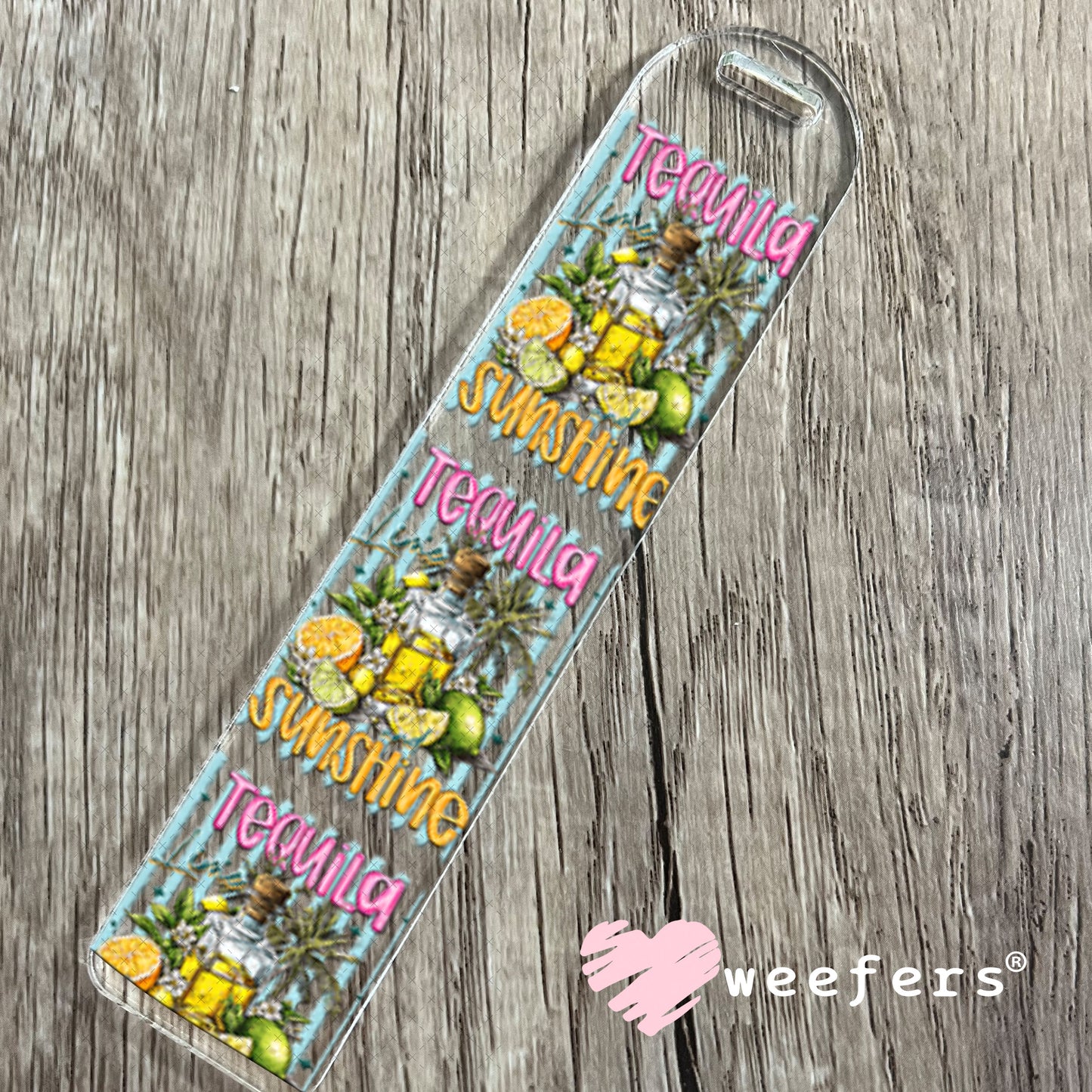 UV DTF Cup Wrap – Tequila Sunshine Bookmark Weefers