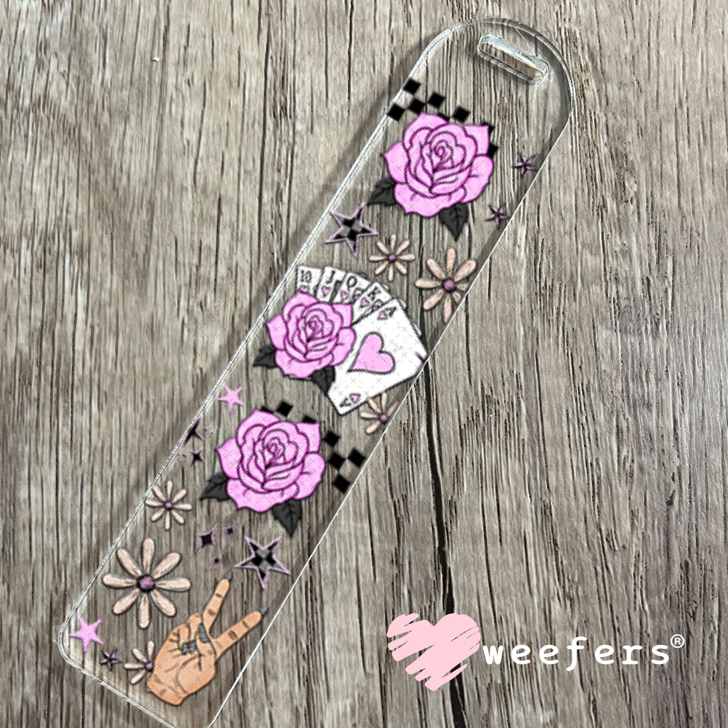 UV DTF Cup Wrap – I'm an overthinker Bookmark Weefers