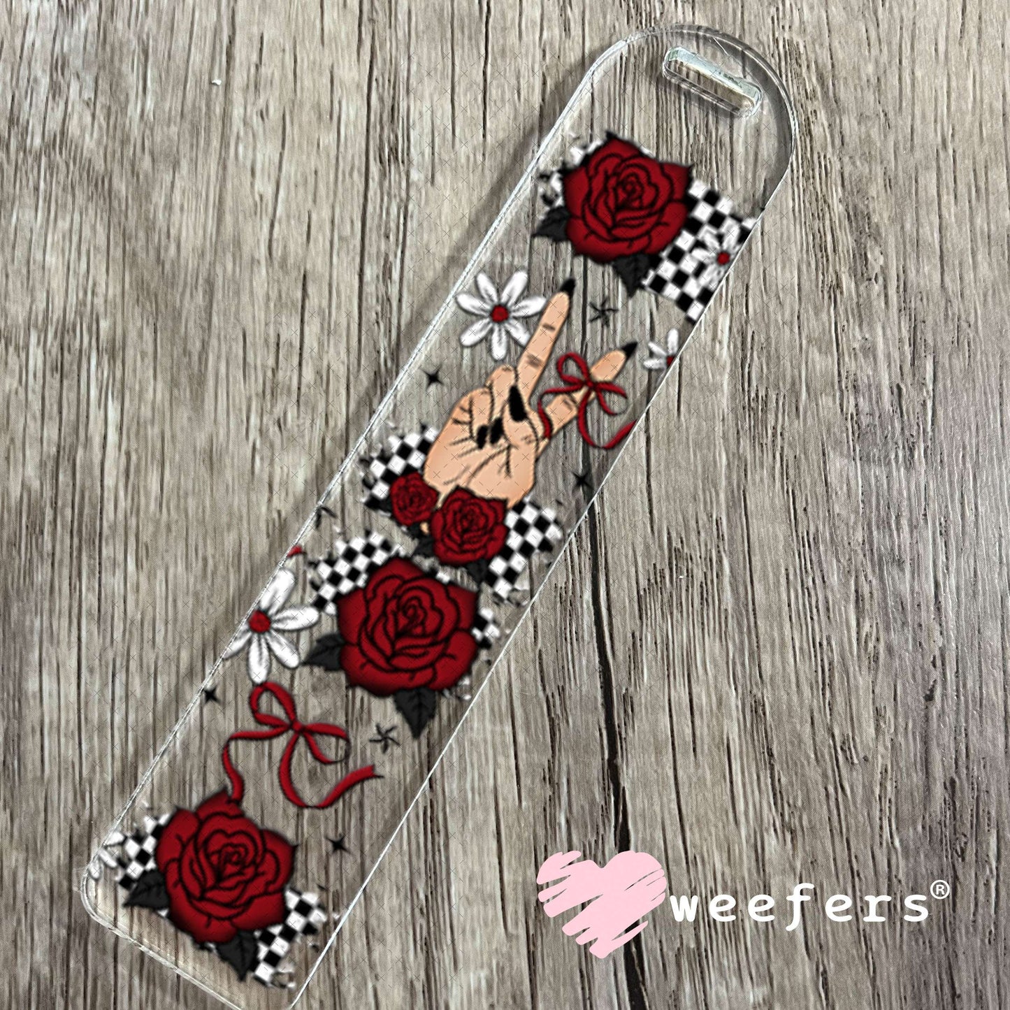 UV DTF Cup Wrap – Today I'm Feeling Ambitchous Bookmark Weefers