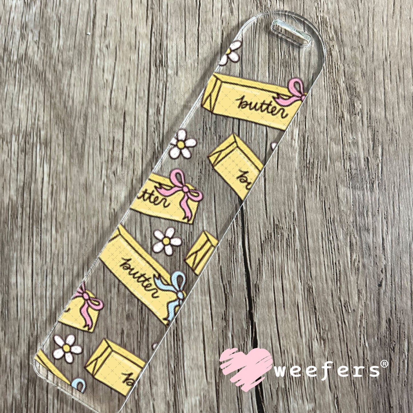 UV DTF Cup Wraps - Coquette Butter Bookmark Weefers