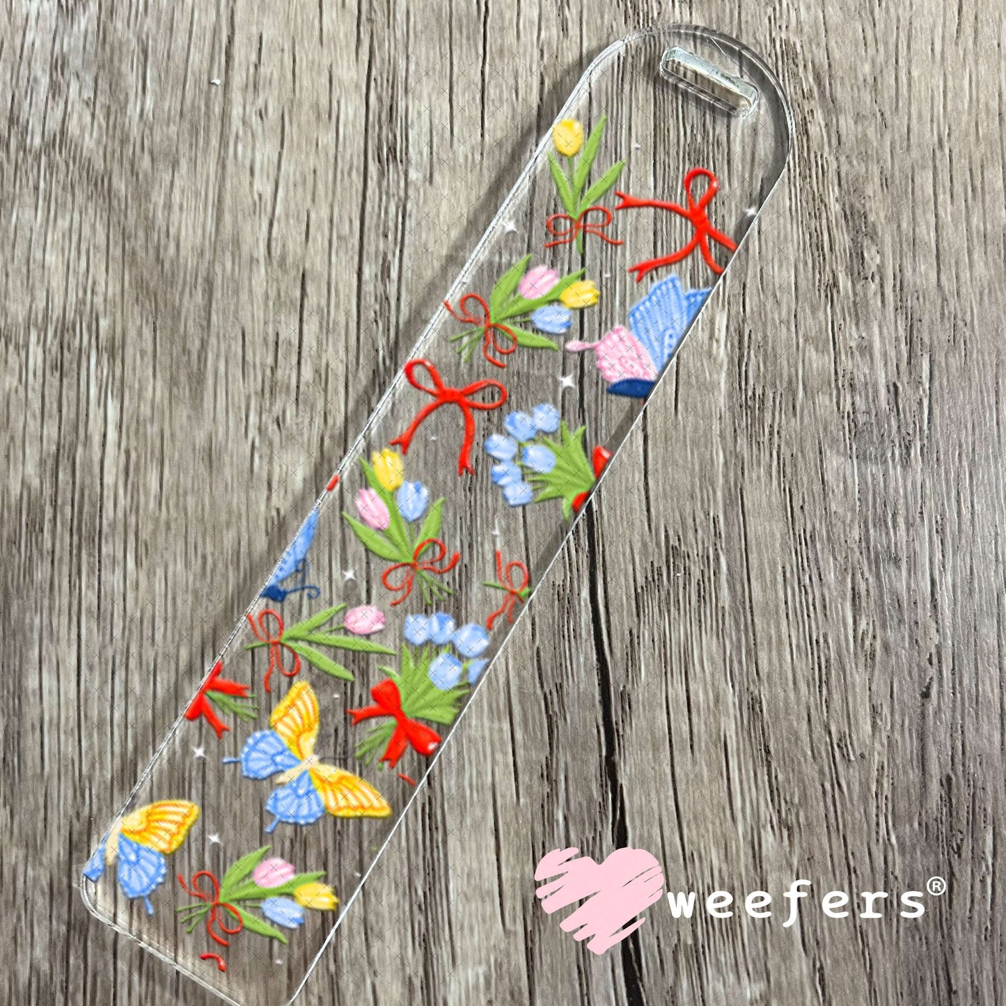 UV DTF Cup Wraps - Bows, Flowers and Butterflies Bookmark Weefers