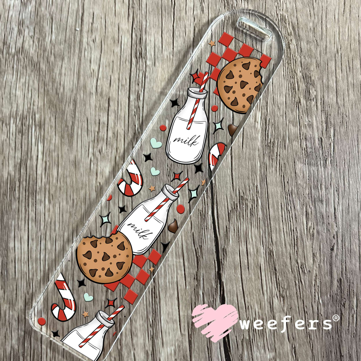 Cookies for Santa UV DTF Cup Wrap Bookmark Weefers