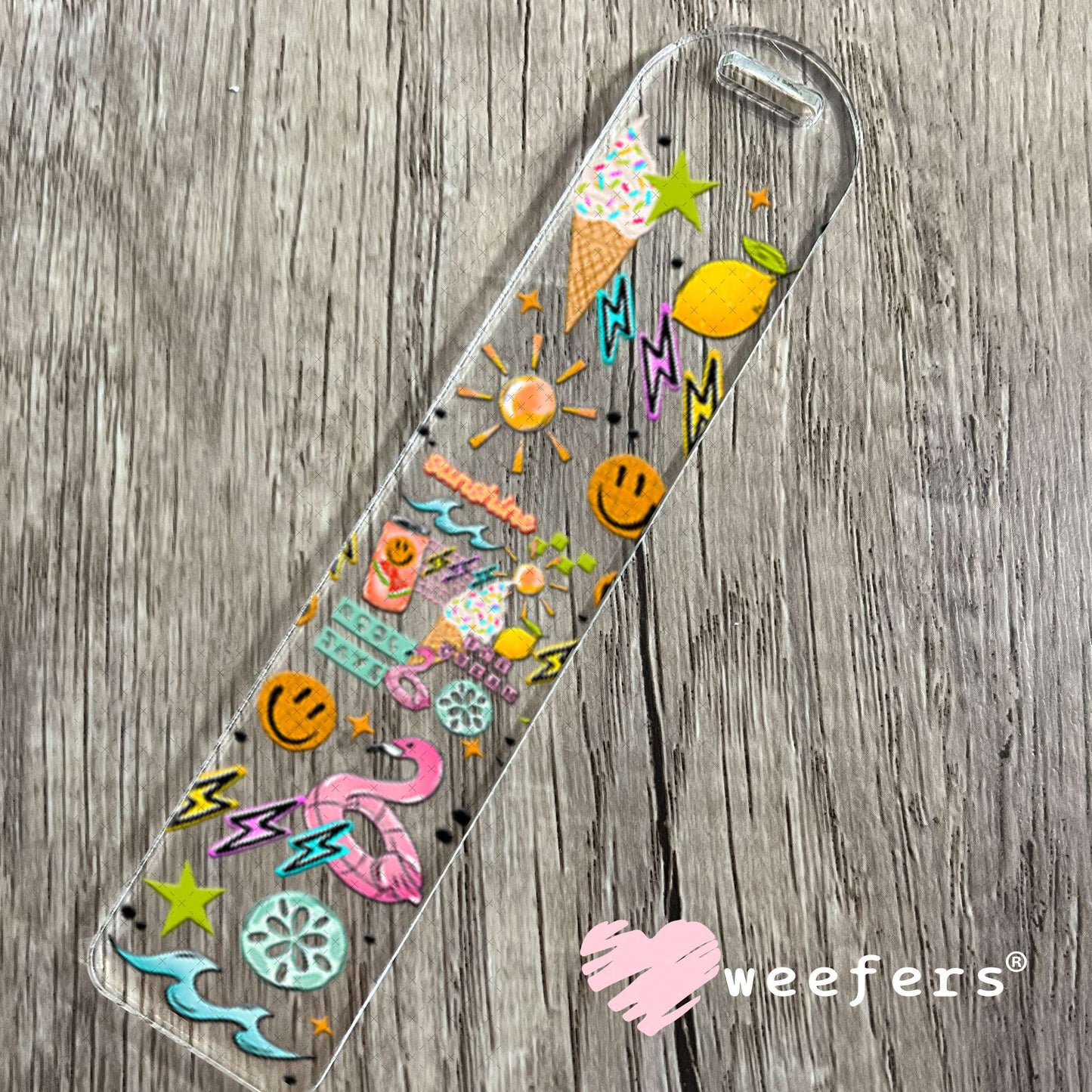 UV DTF Cup Wraps - Sunshine Ice Cream Bookmark Weefers