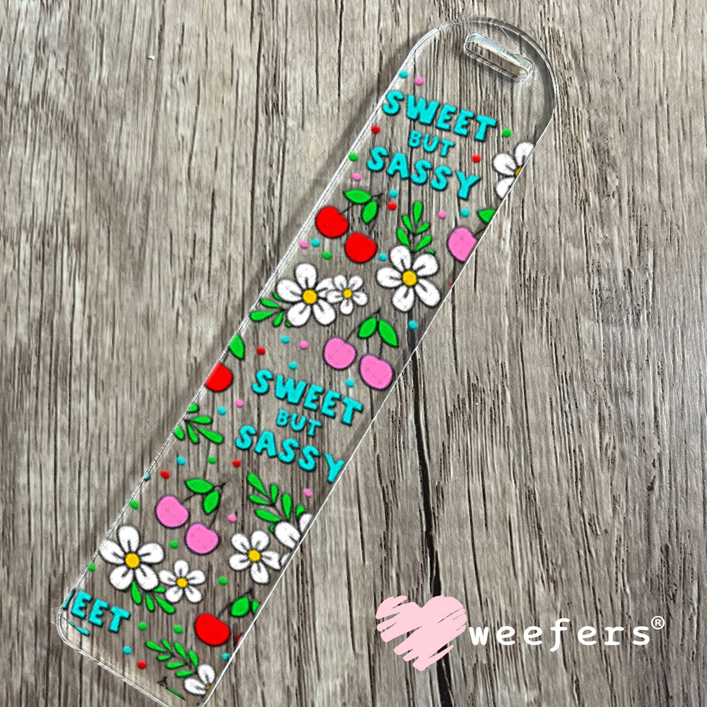 UV DTF Cup Wraps - Sweet but Sassy Bookmark Weefers