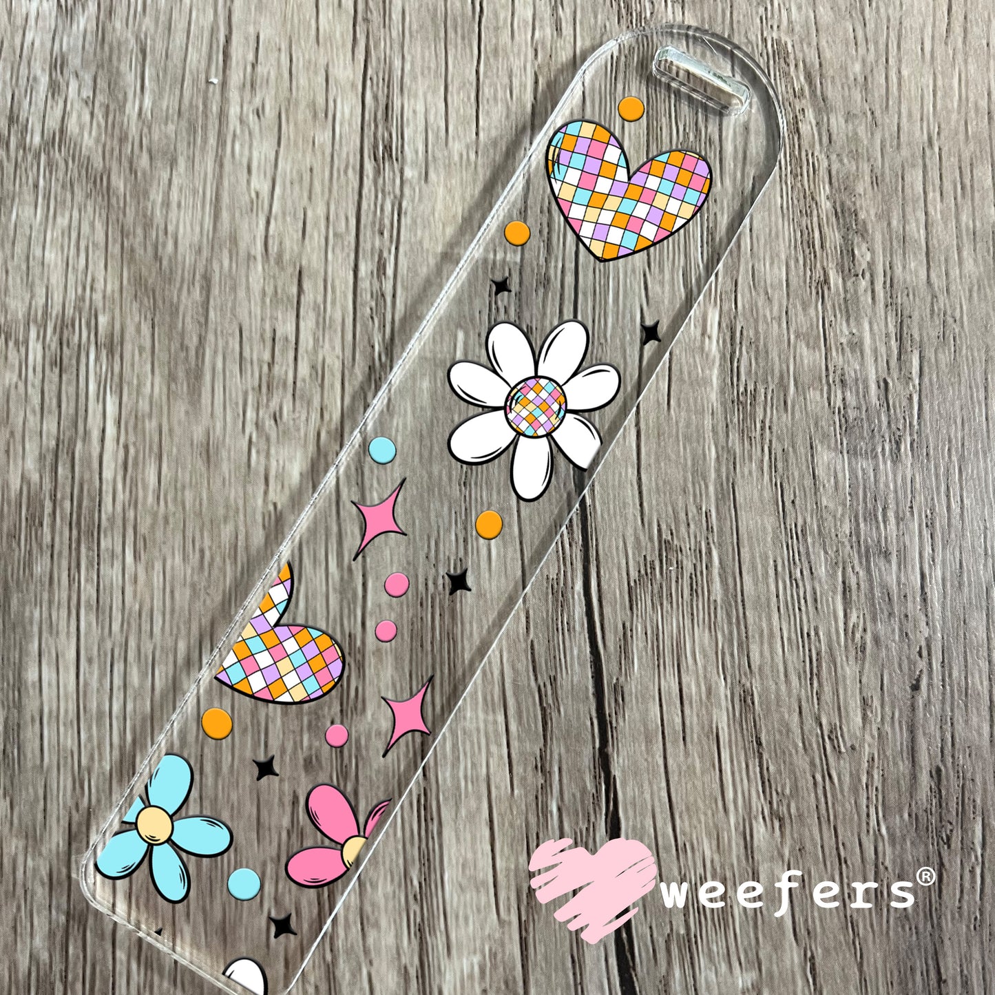 I Hate Everyone But Coffee Kinda Helps UV DTF Cup Wrap Bookmark Weefers