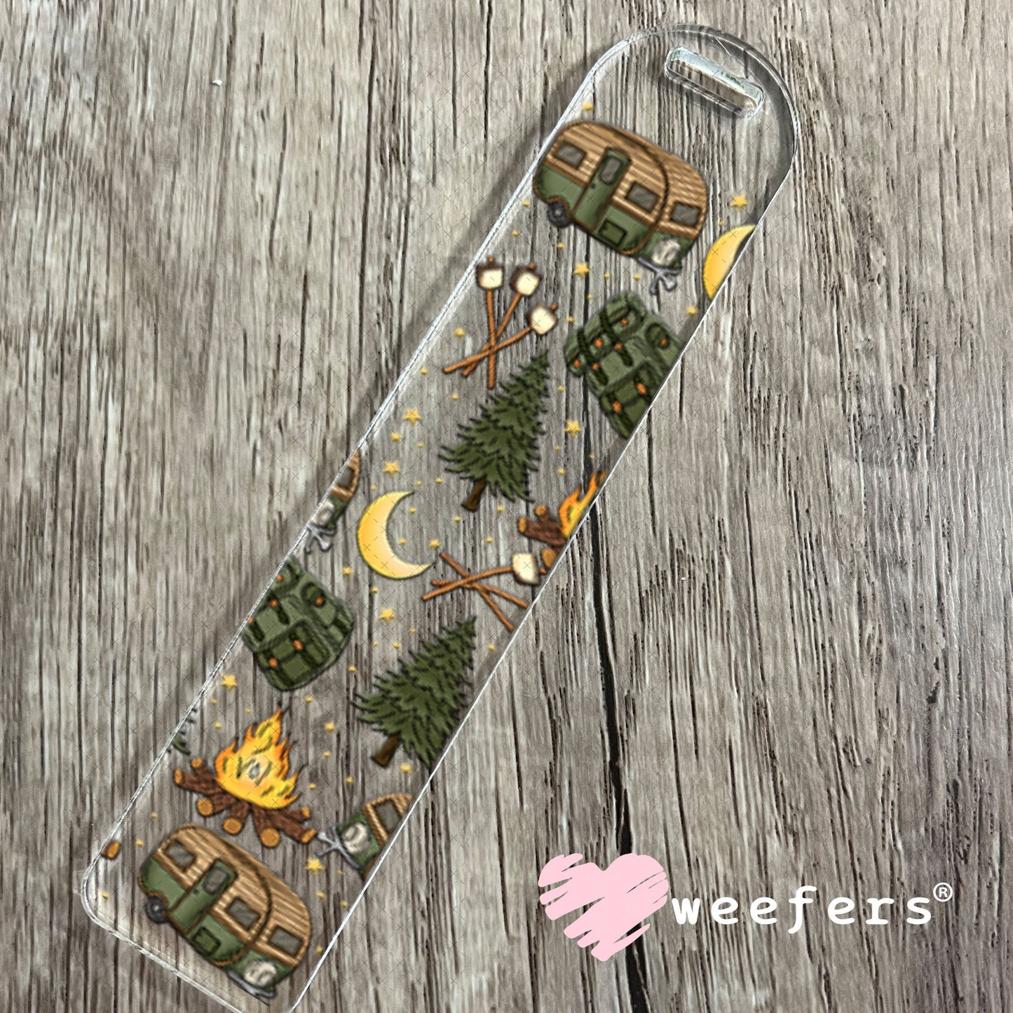 UV DTF Cup Wraps - Retro Camping Bookmark Weefers