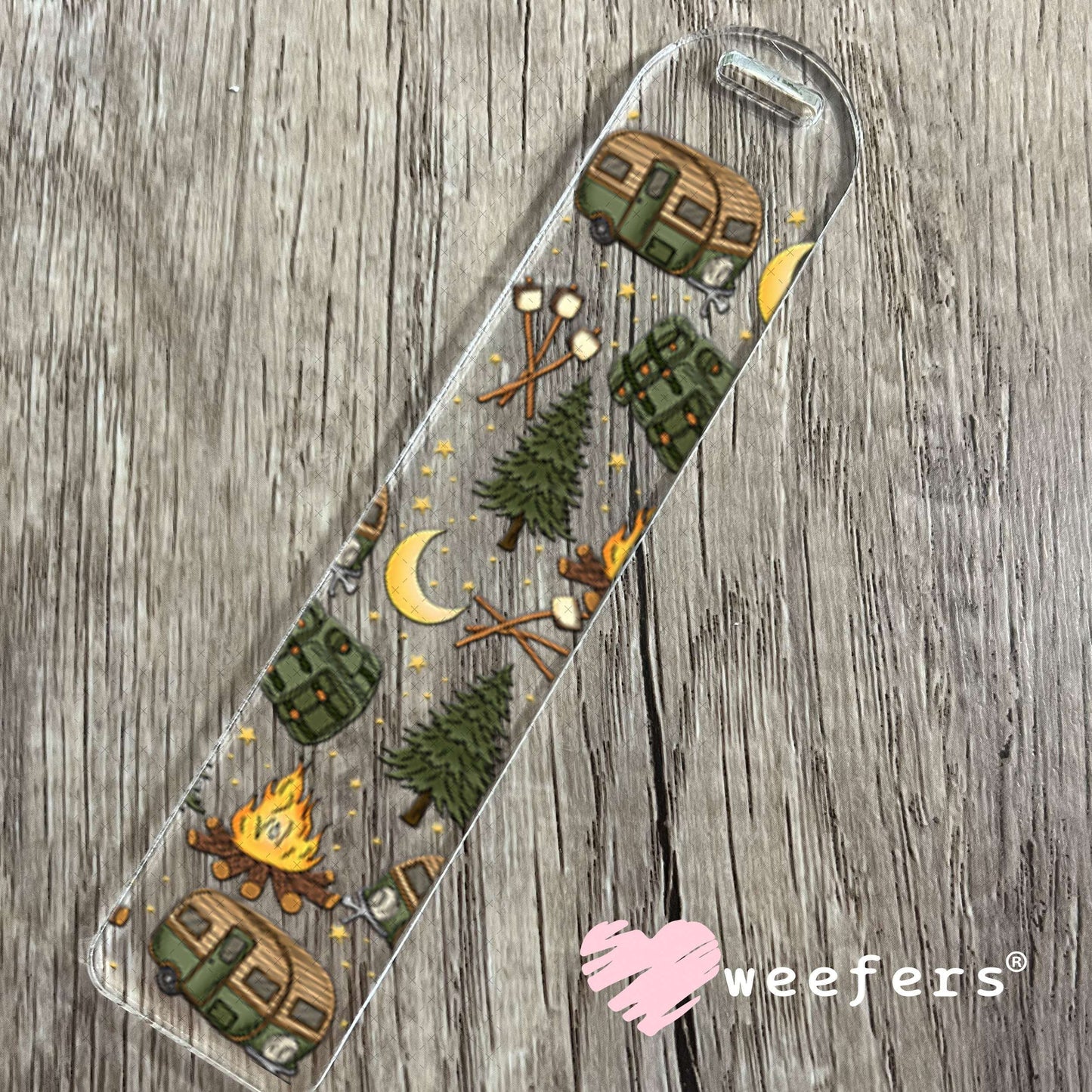 UV DTF Cup Wraps - Retro Camping Bookmark Weefers