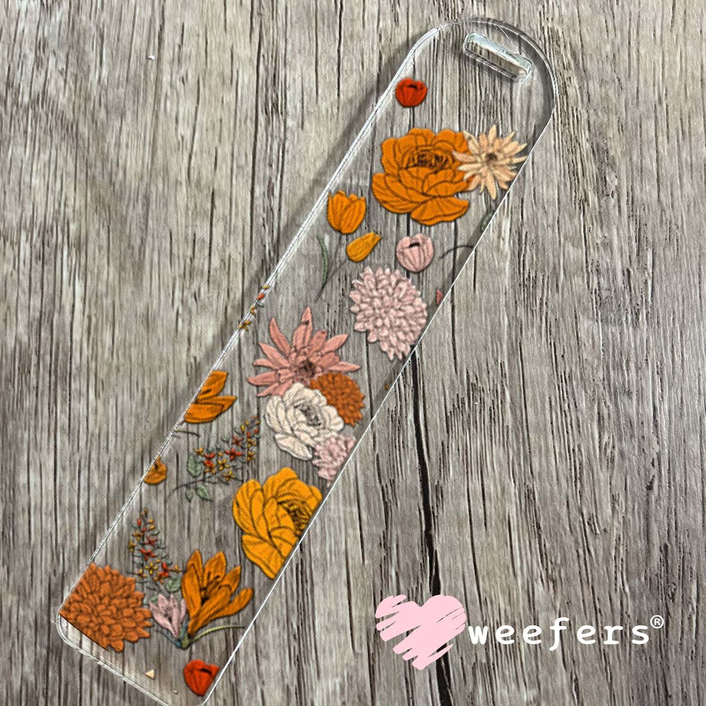 UV DTF Cup Wraps - Autumn Florals Bookmark Weefers