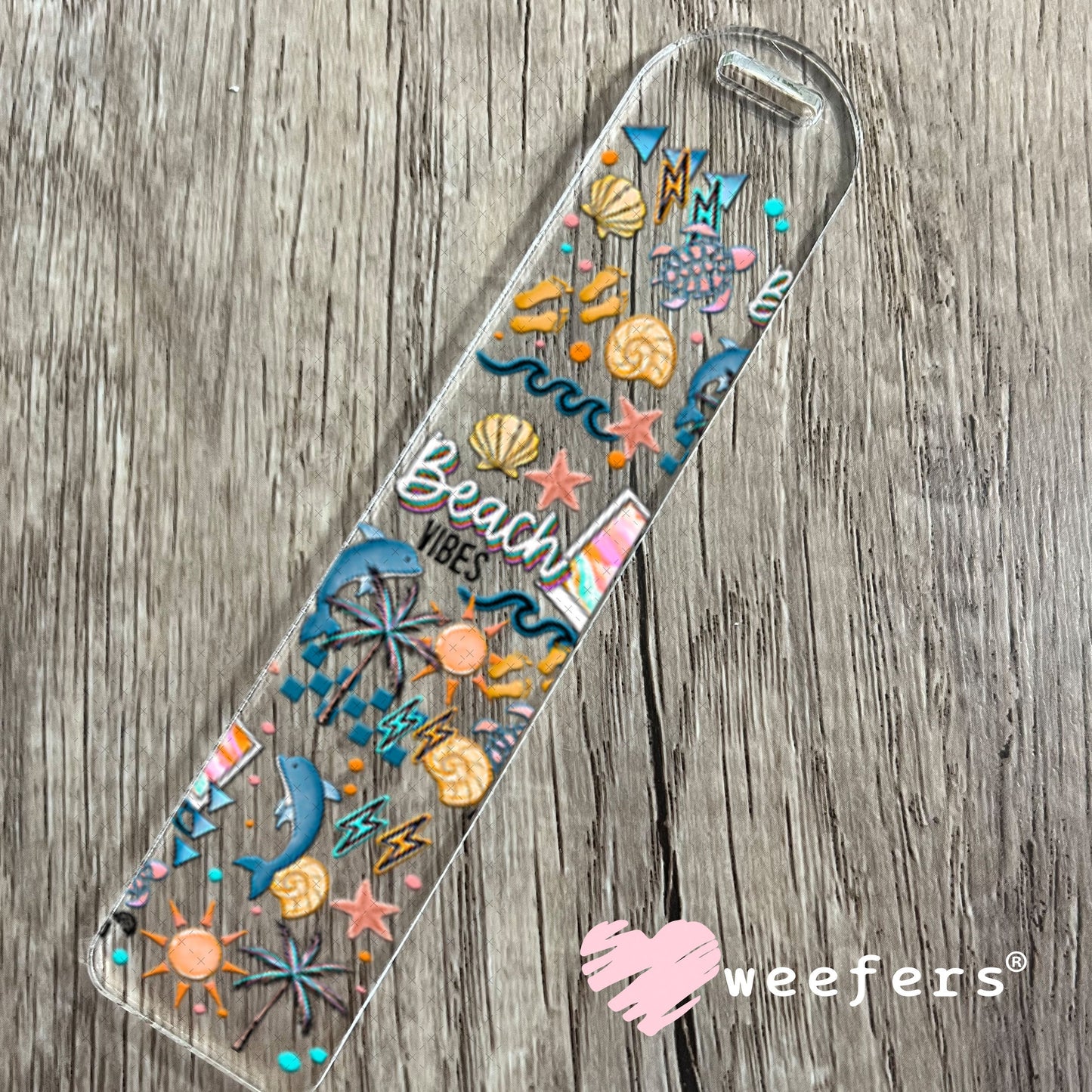 UV DTF Cup Wraps - Beach Vibes Bookmark Weefers