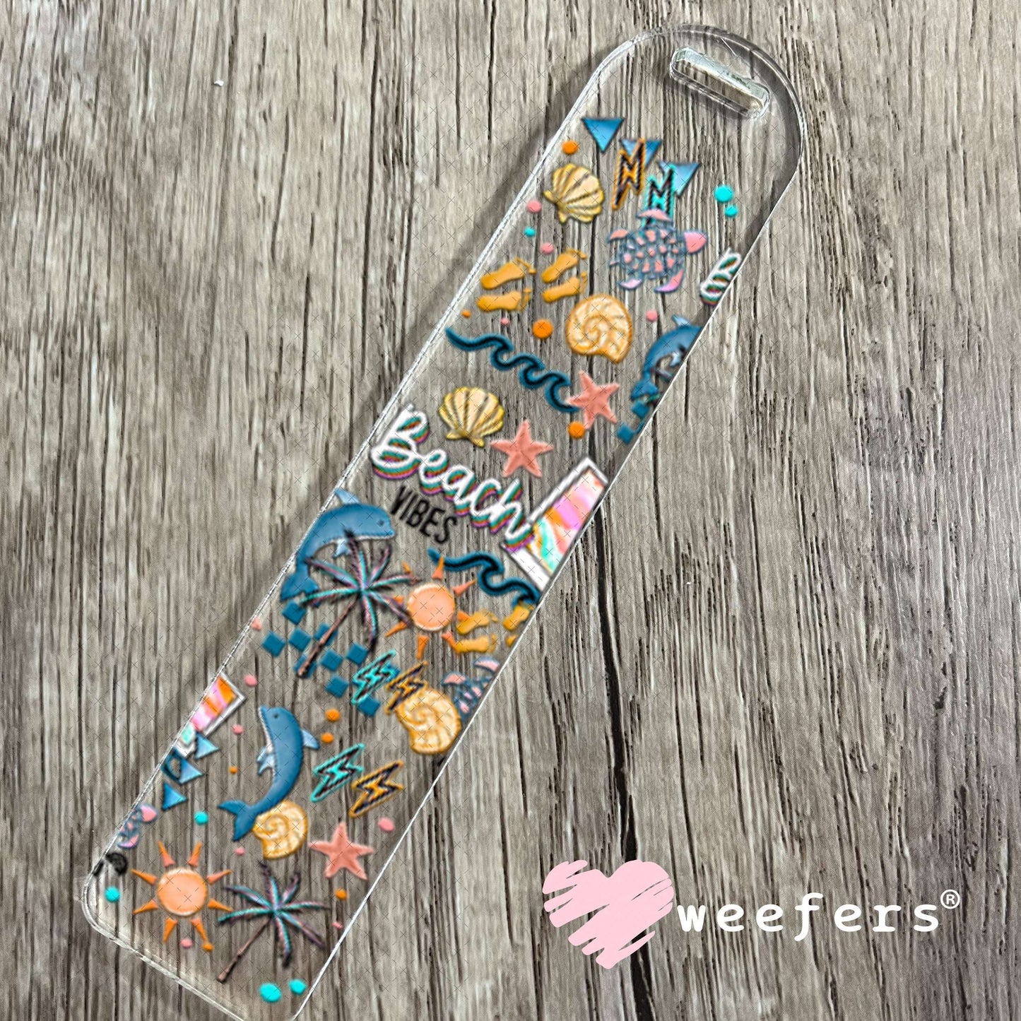 UV DTF Cup Wraps - Beach Vibes Bookmark Weefers
