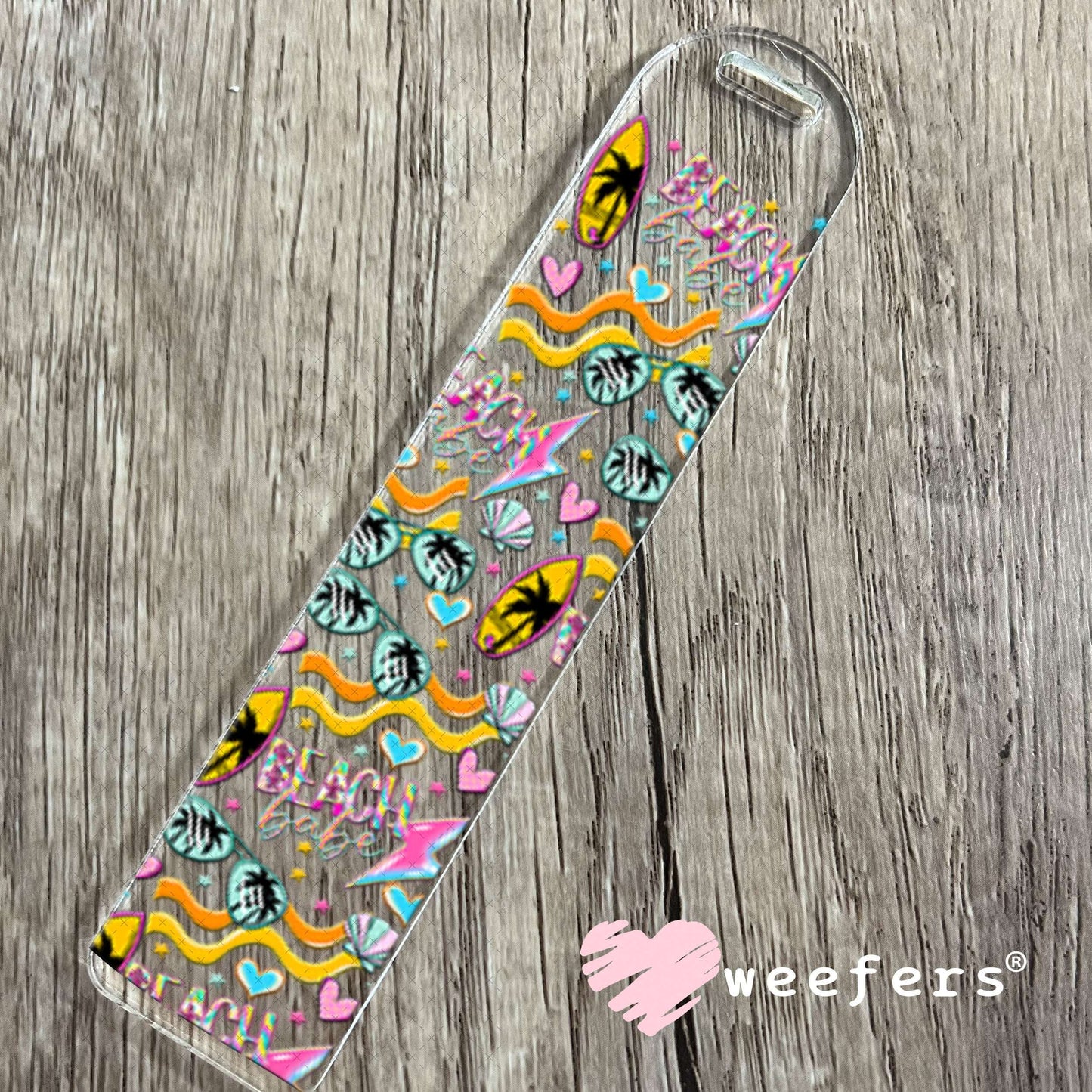 UV DTF Cup Wraps - Beach Babe Bookmark Weefers