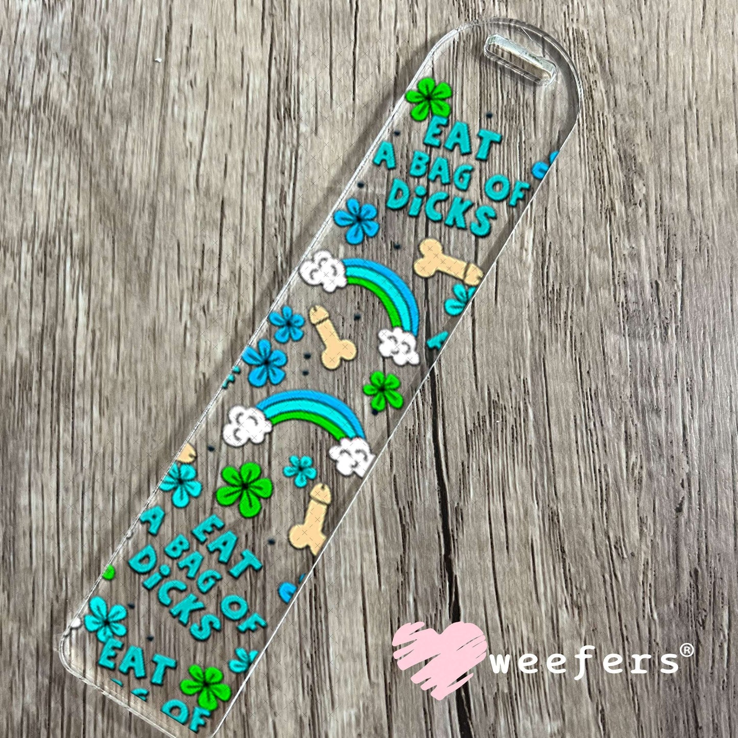 UV DTF Cup Wraps - Eat a bag of Richards Bookmark Weefers
