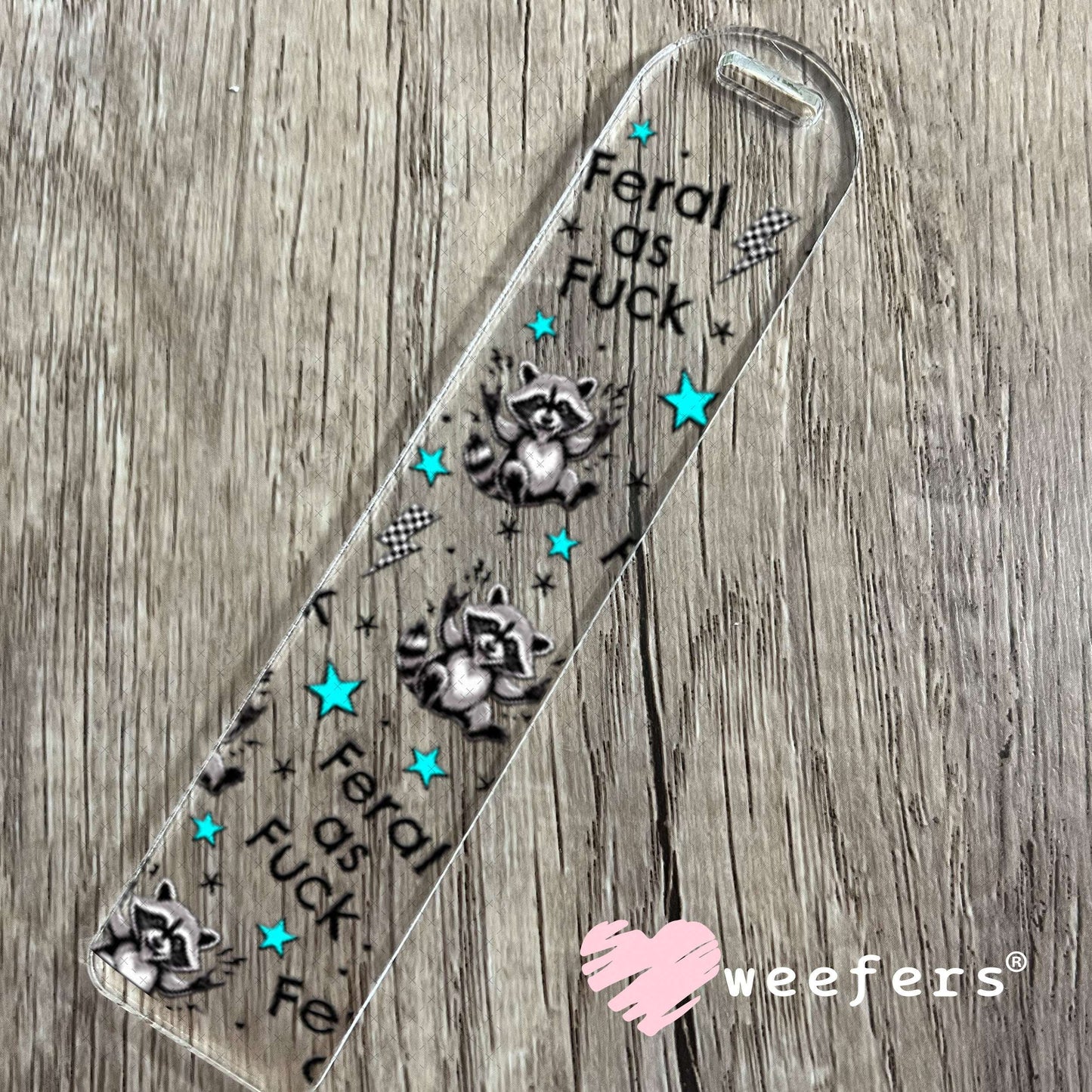 UV DTF Cup Wraps - Feral as Fu$k Bookmark Weefers
