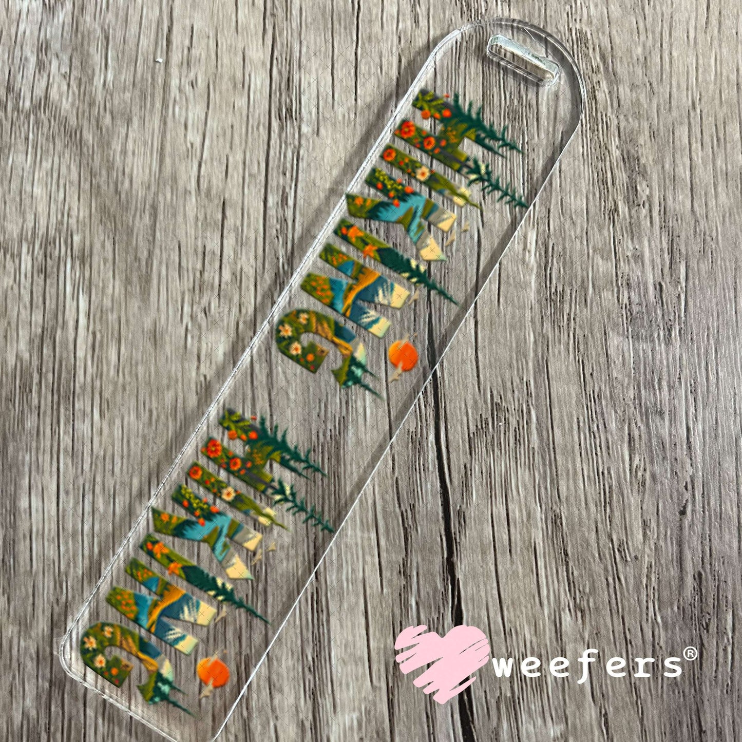 UV DTF Cup Wraps - Hiking Bookmark Weefers